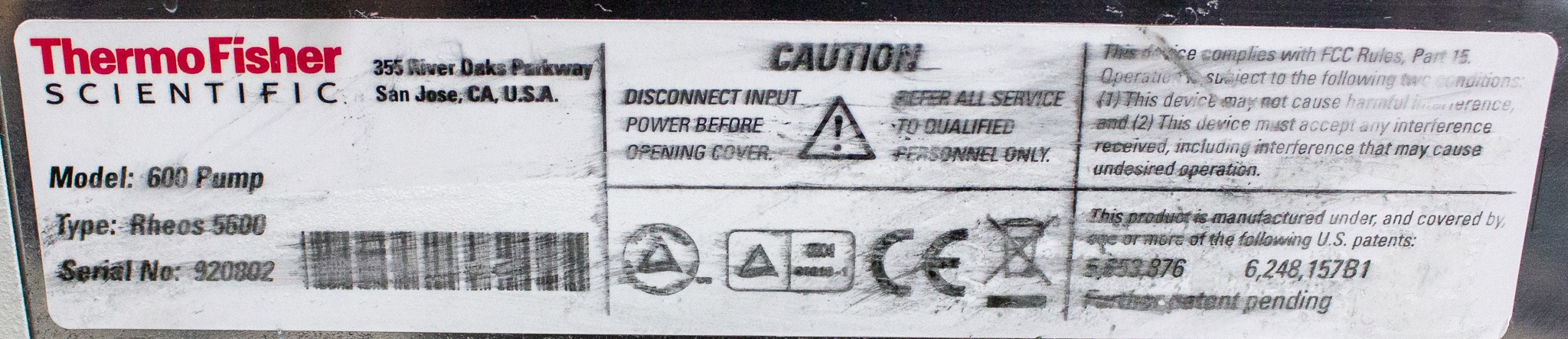 Thermo Transcend LX1 HPLC TSQ Quantum Mass Spec Includes Ion Source