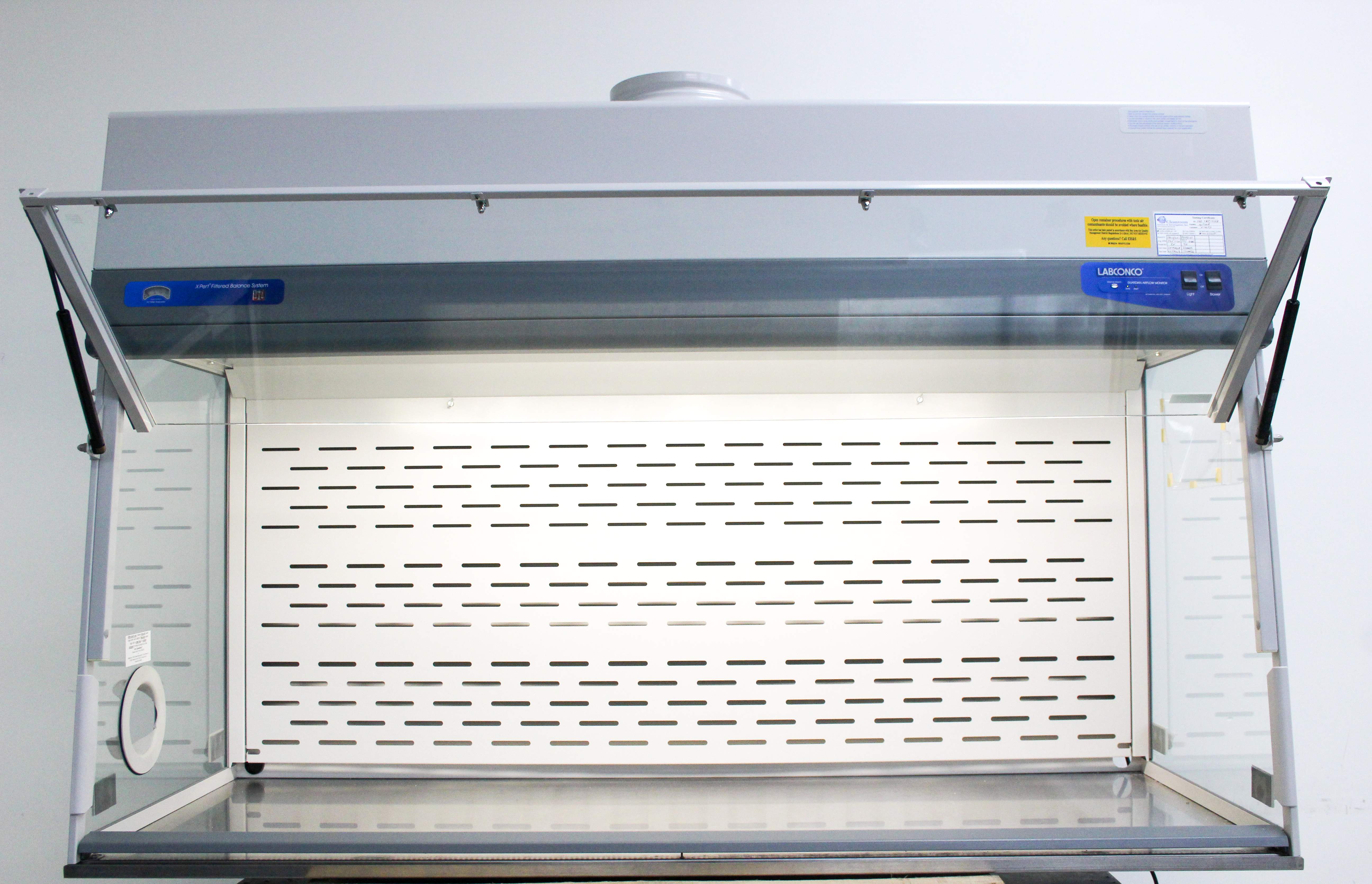 Labconco 6 XPert Filtered Balance System Guardian Airflow Monitor 120V