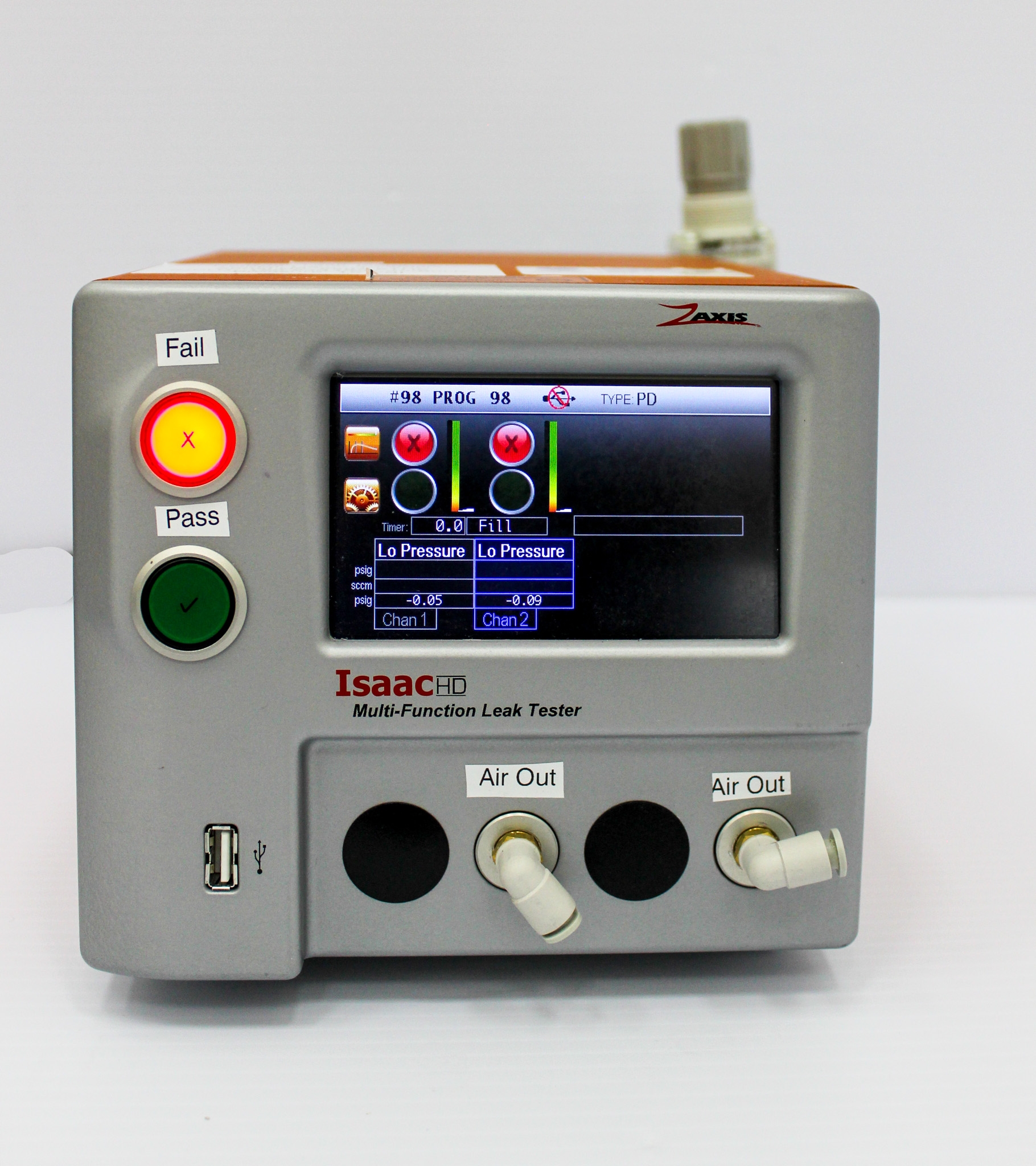 Zaxis Isaac-HD-PD Leak Tester Multi-Test Capabilities Small Footprint