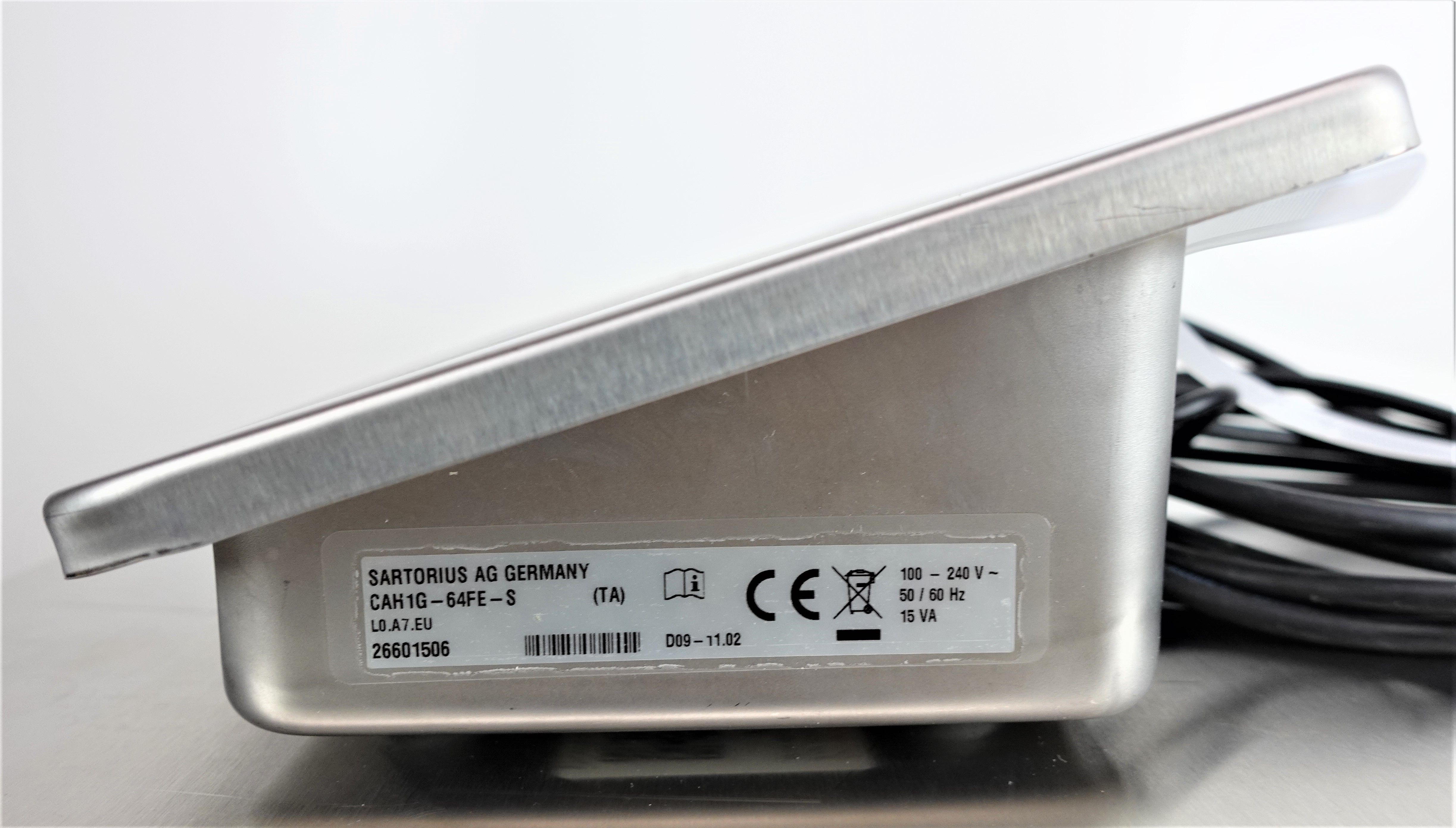 Sartorius Combics 1 Bench Scale CAH1G-64FE-S 120/220V Data Transfer 64kg