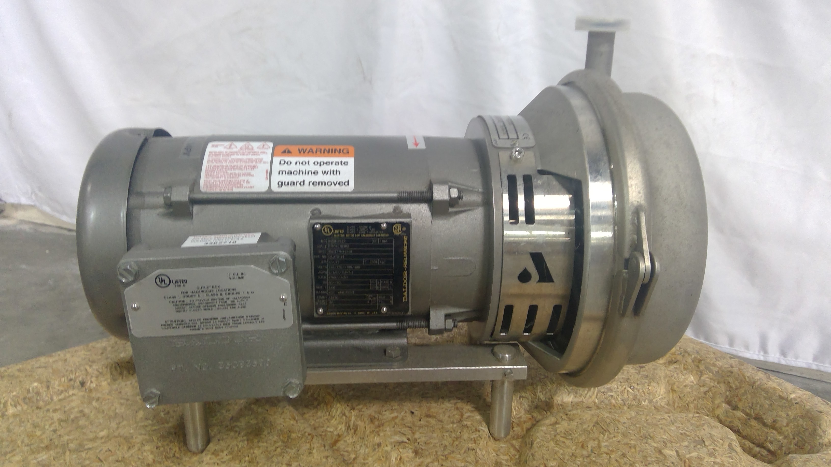SPX W+ 50/8 Centrifugal Pump, High Efficiency, Low Vibration, Used
