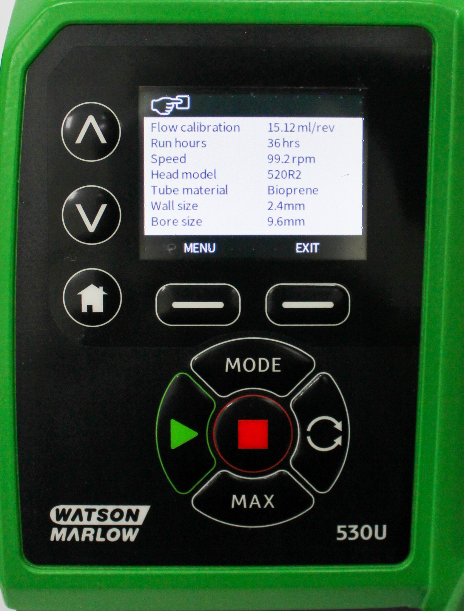 Watson Marlow 530UN/R2 IP66 Peristaltic Pump 0.004mL-56usgph Flow Rate Control