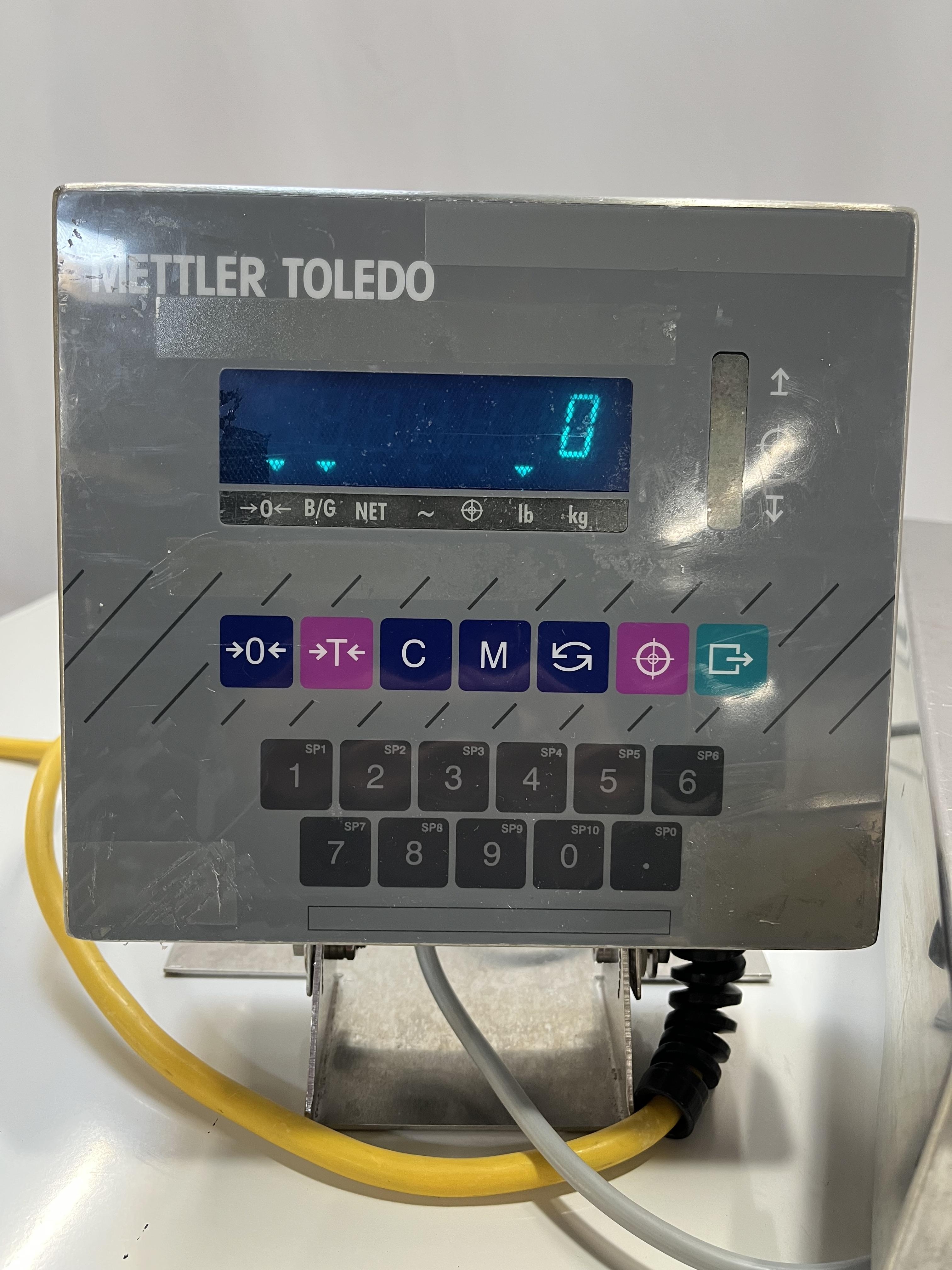Mettler Toledo SW15KW000 Weigh Scale 15kg 30Lb Stainless Food Medical