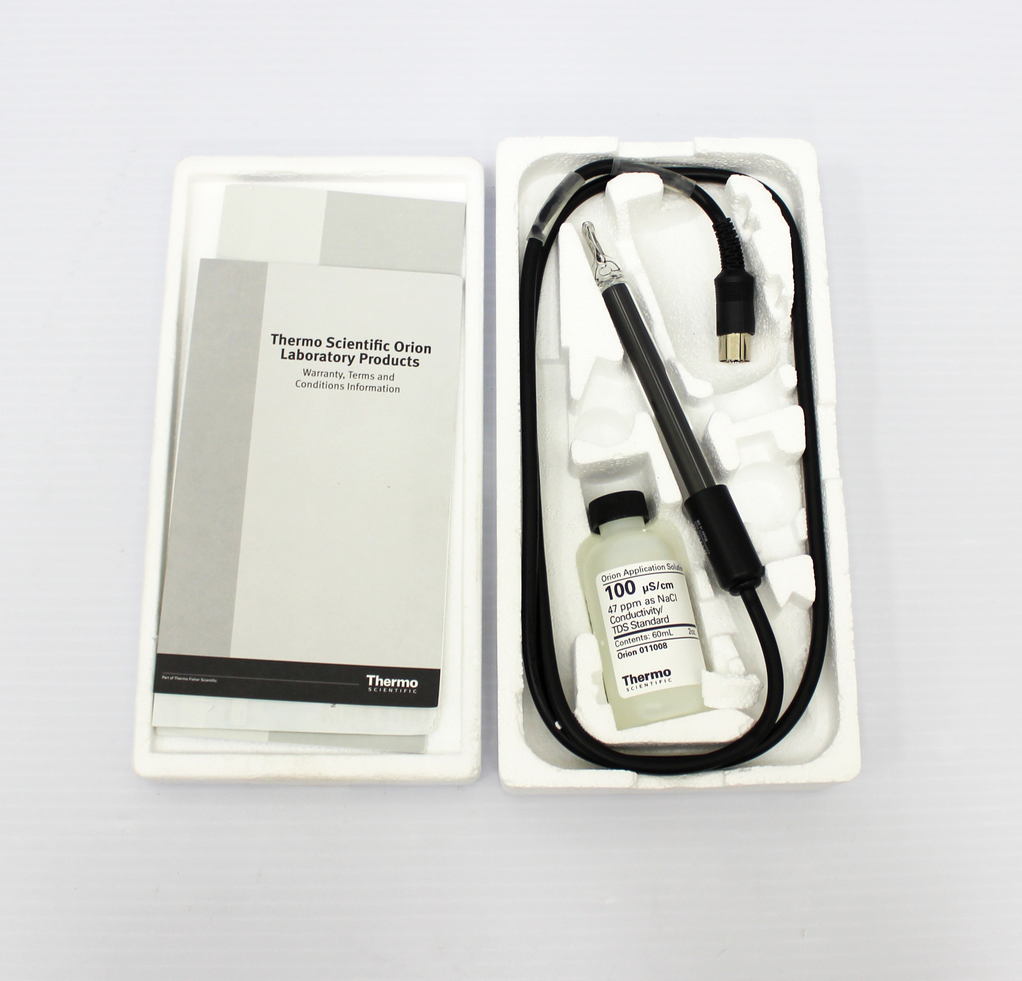 Thermo Conductivity Cell 0.1 Glass Orion 011020 Platinum Electrode 5-100C
