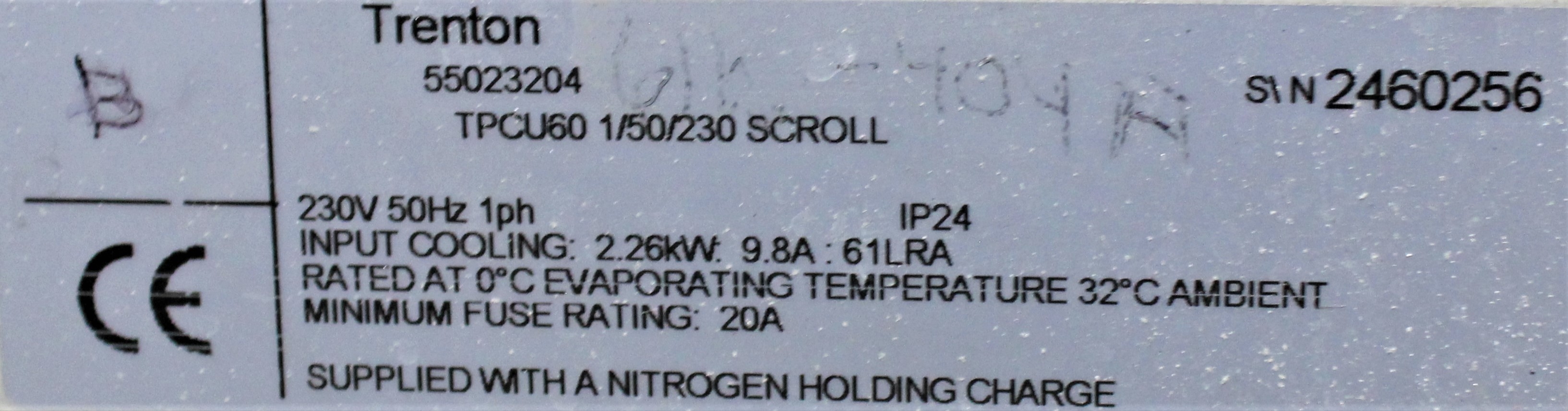 Vindon Scientific TPCU60 Refrigeration Unit, Copeland Scroll Compressor