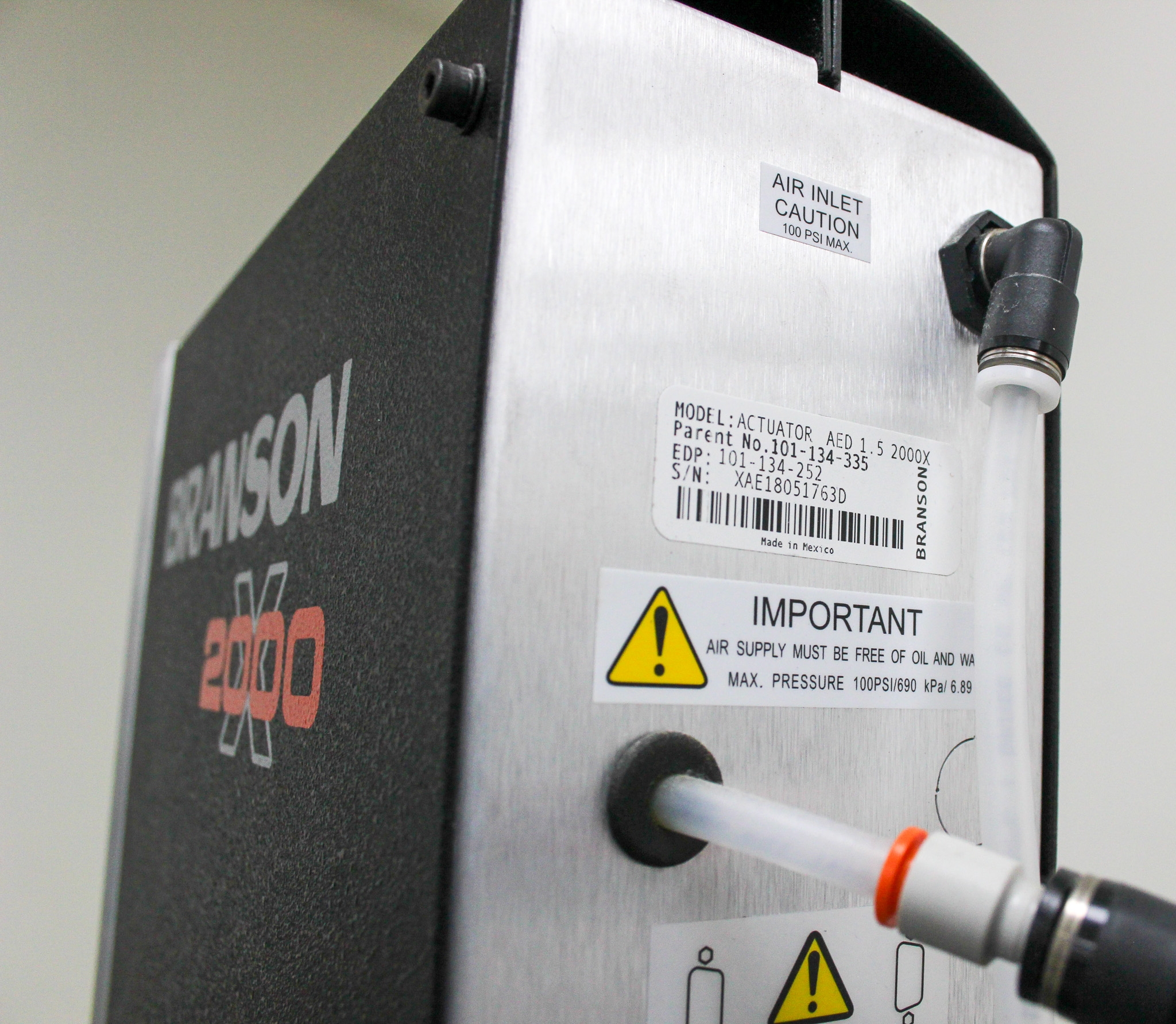 Branson Actuator AED 1.5 2000X Ultrasonic Welder Robust Compact Used