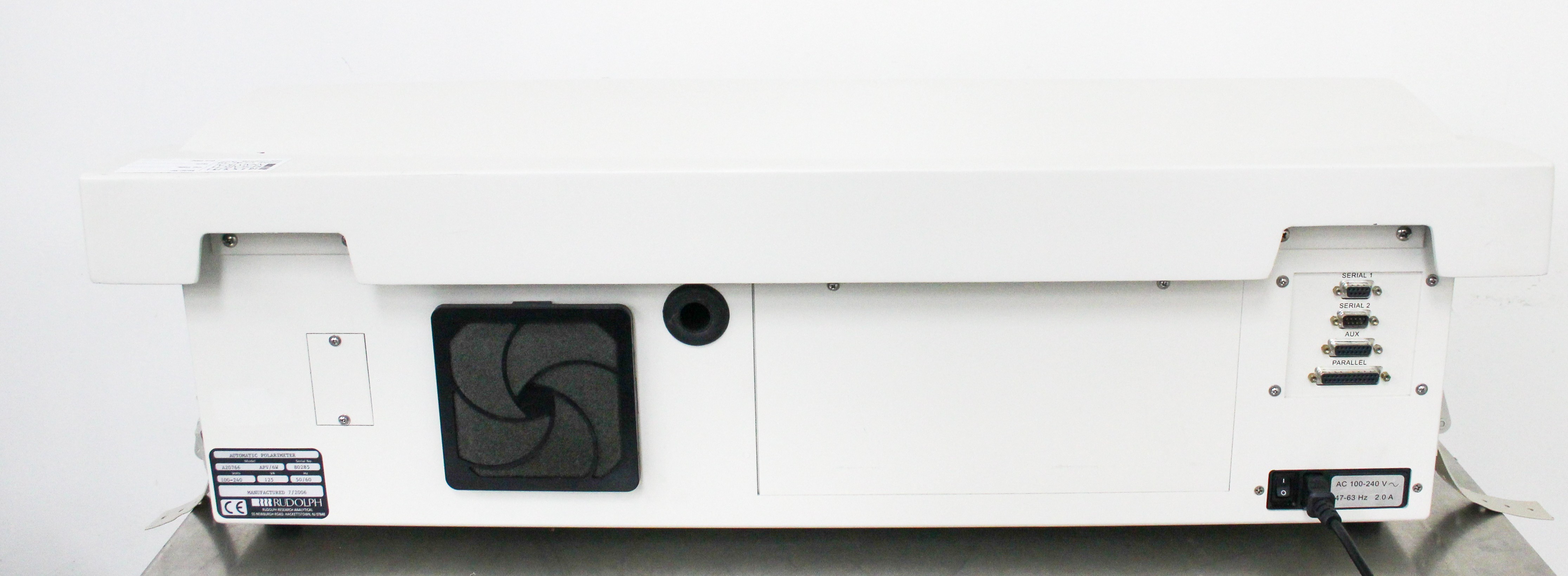 Rudolph A20766APV/6W Polarimeter Digital Multi-Wave TempTrol 120/220V 50/60Hz