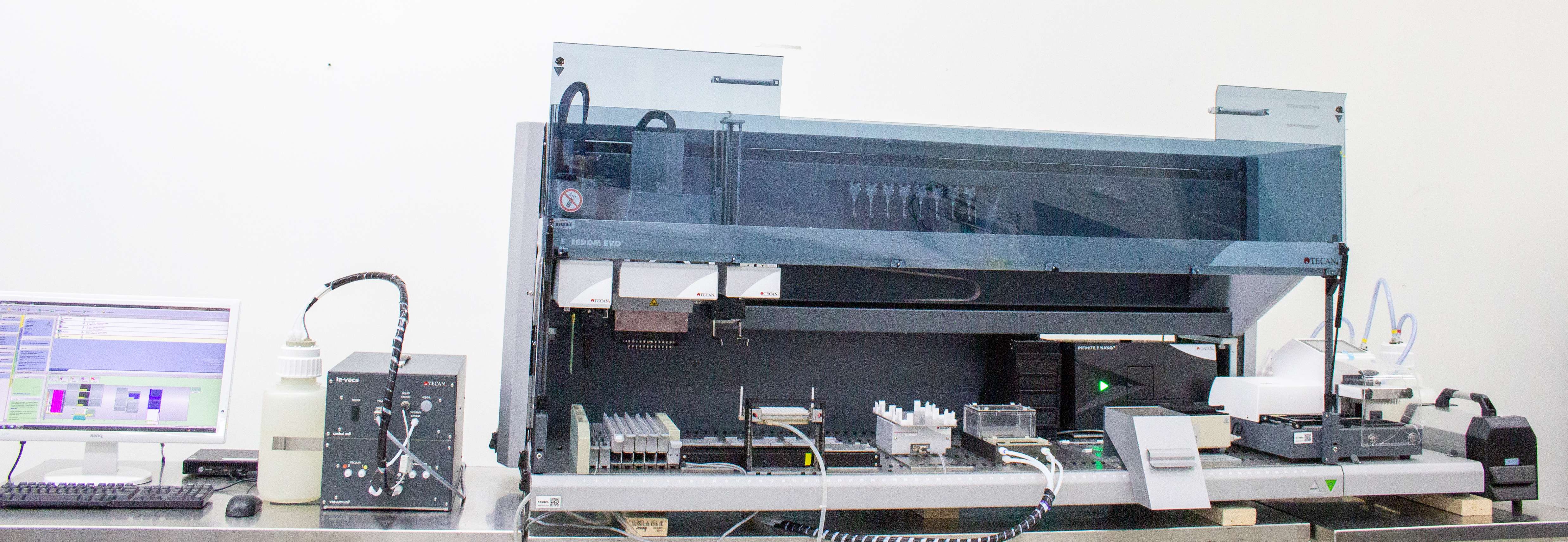 TECAN Freedom Evo-2 200 Automated Liquid Handler Includes Computer/Software