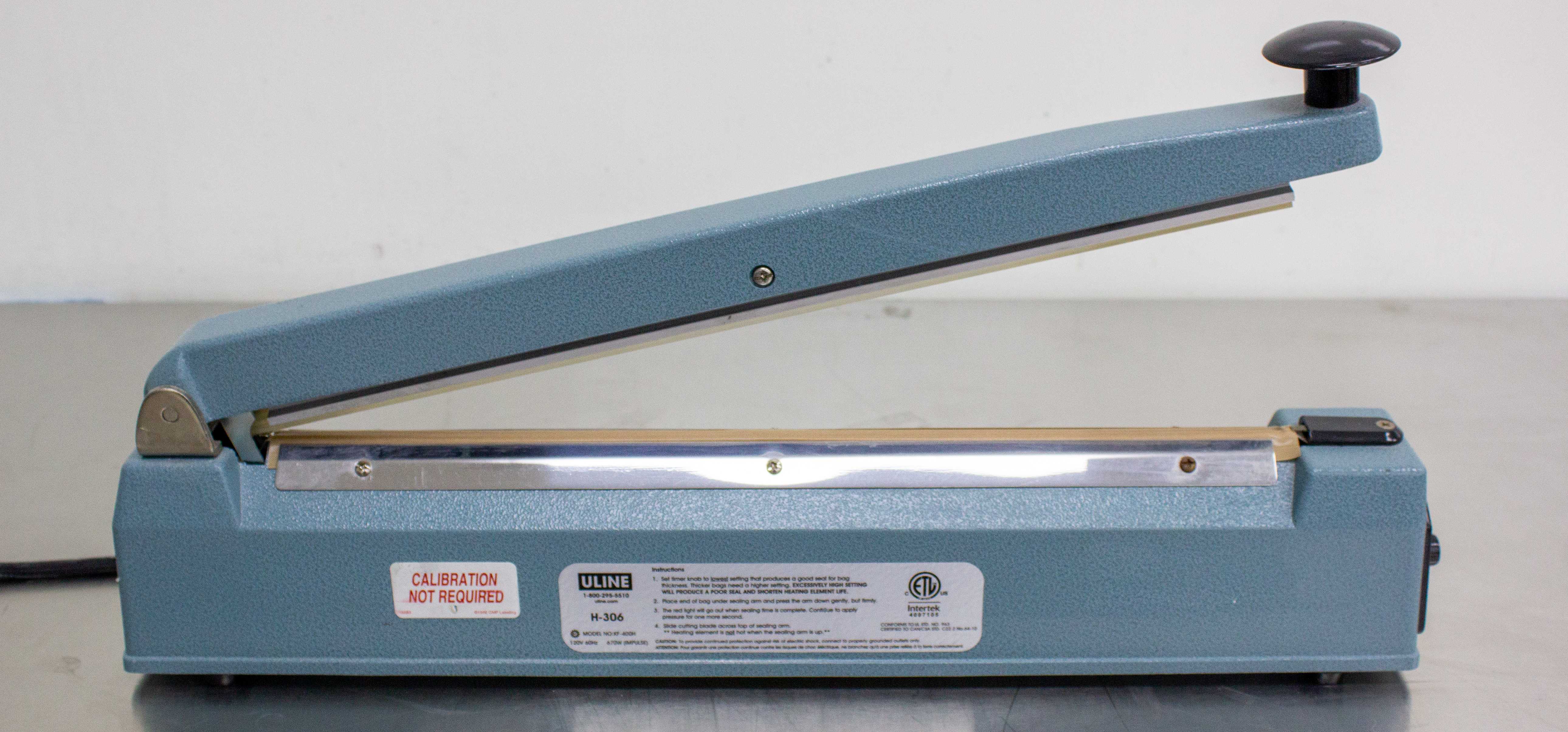 Uline KF-400H Sealer Molecular Biology Heat Seal 16in Variable Timer Used