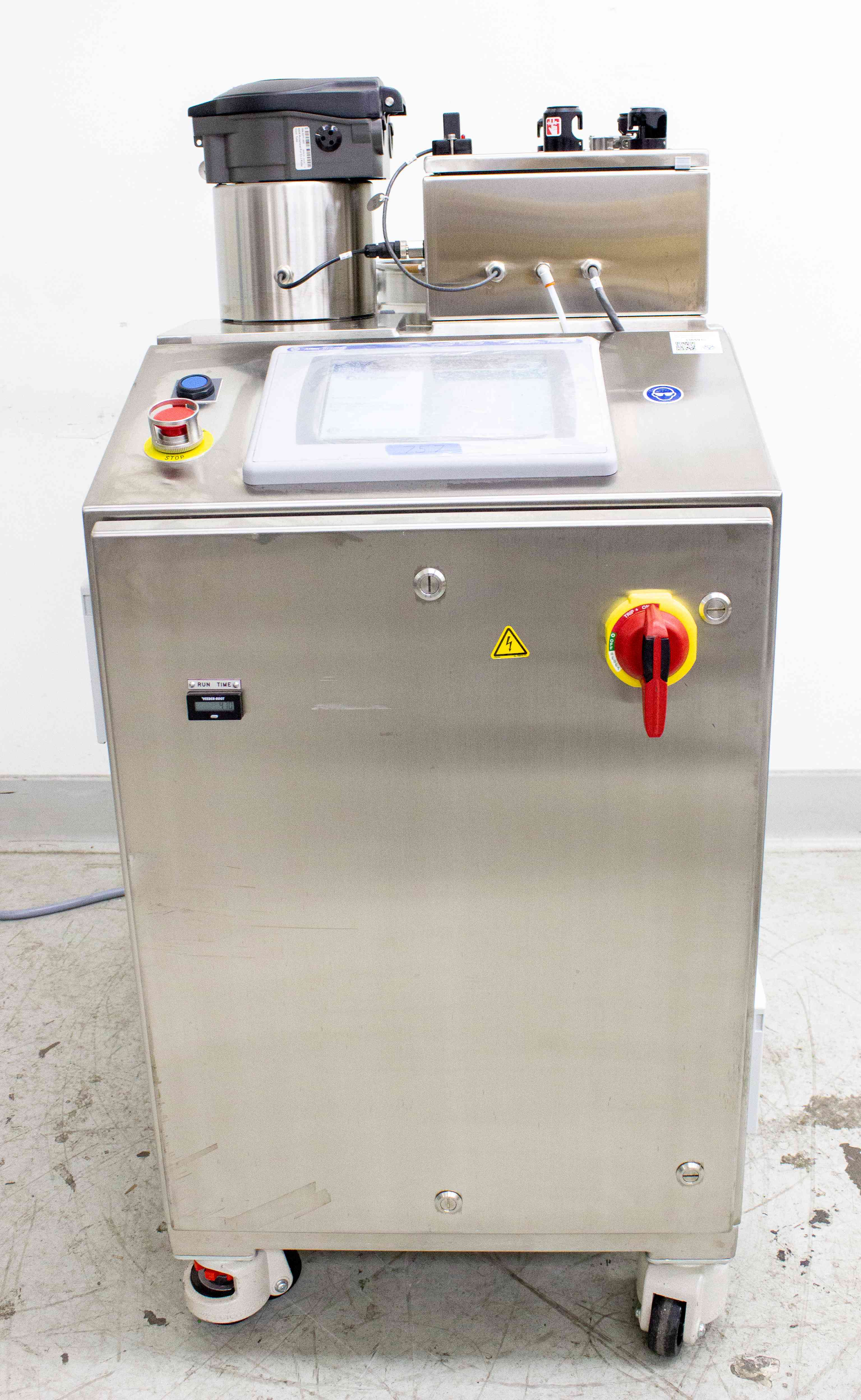 Pneumatic UniFuge Pilot Single-Use Centrifuge 1.8L 4L/min Used Biotech