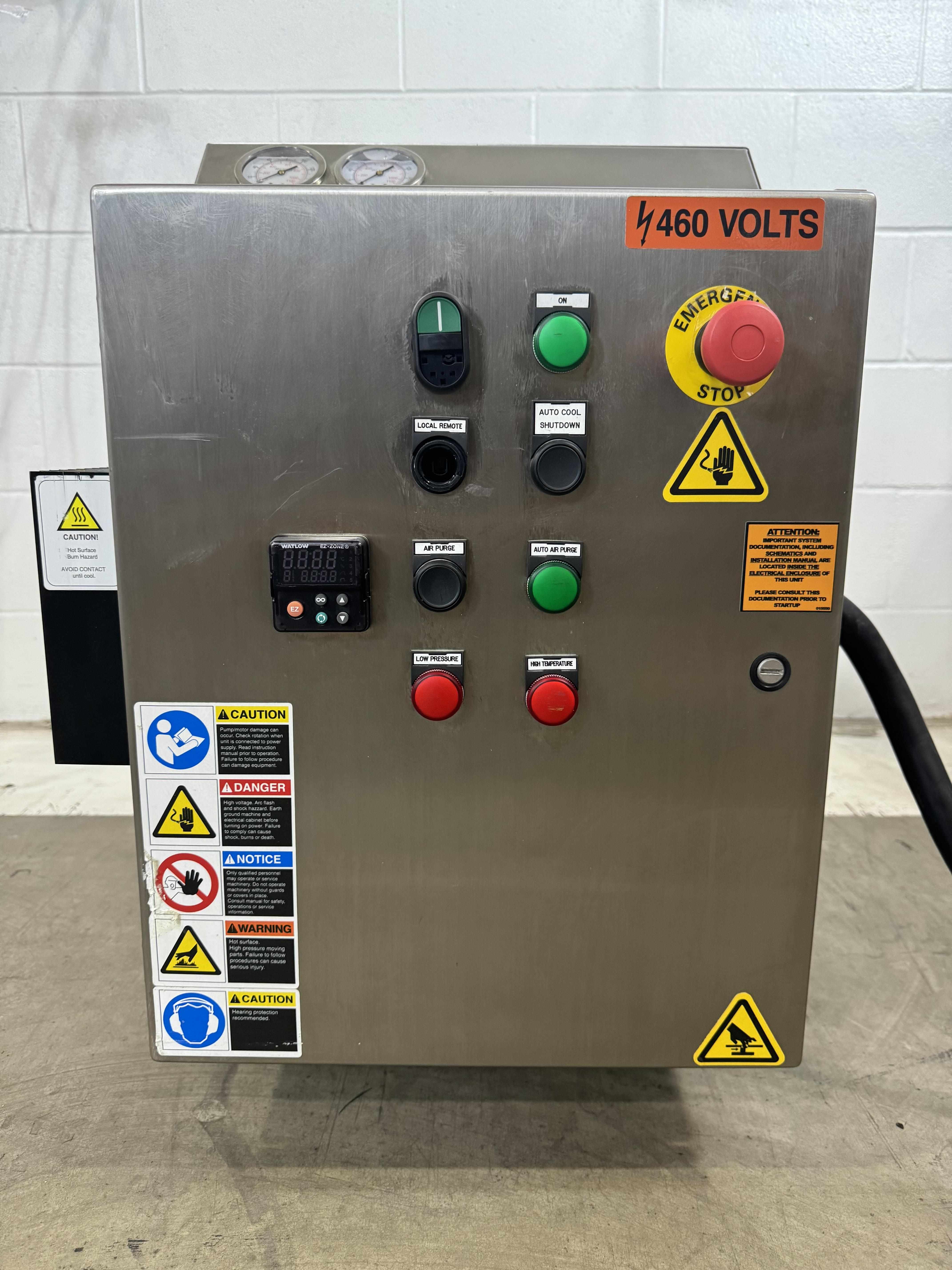 Mokon DR4C24AHC Water Temperature Control System Pura-Therm Up to 250F Used