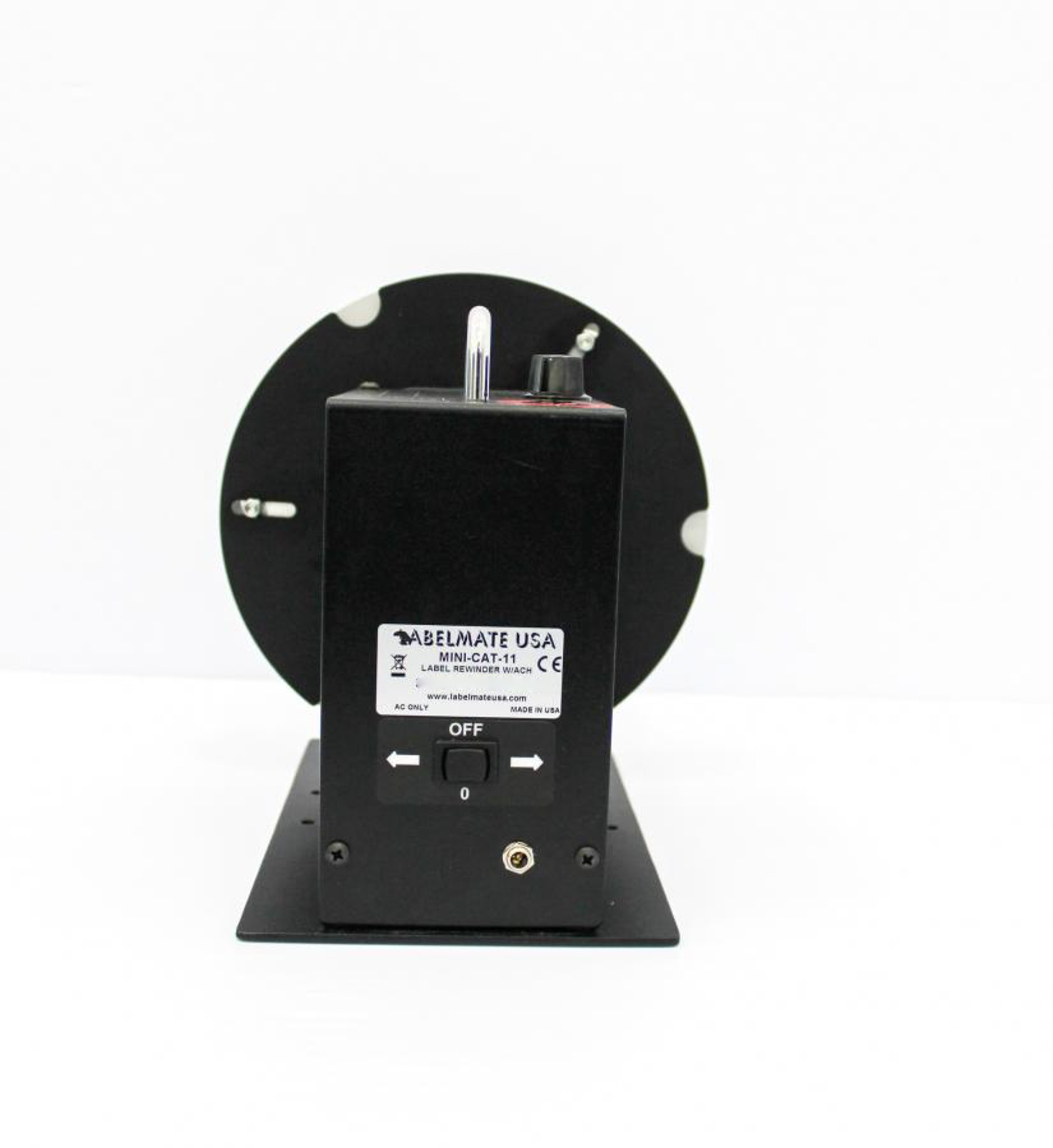 Labelmate Mini-Cat-11 Rewinder Labels Media Durable Heavy-Duty Rewind Job