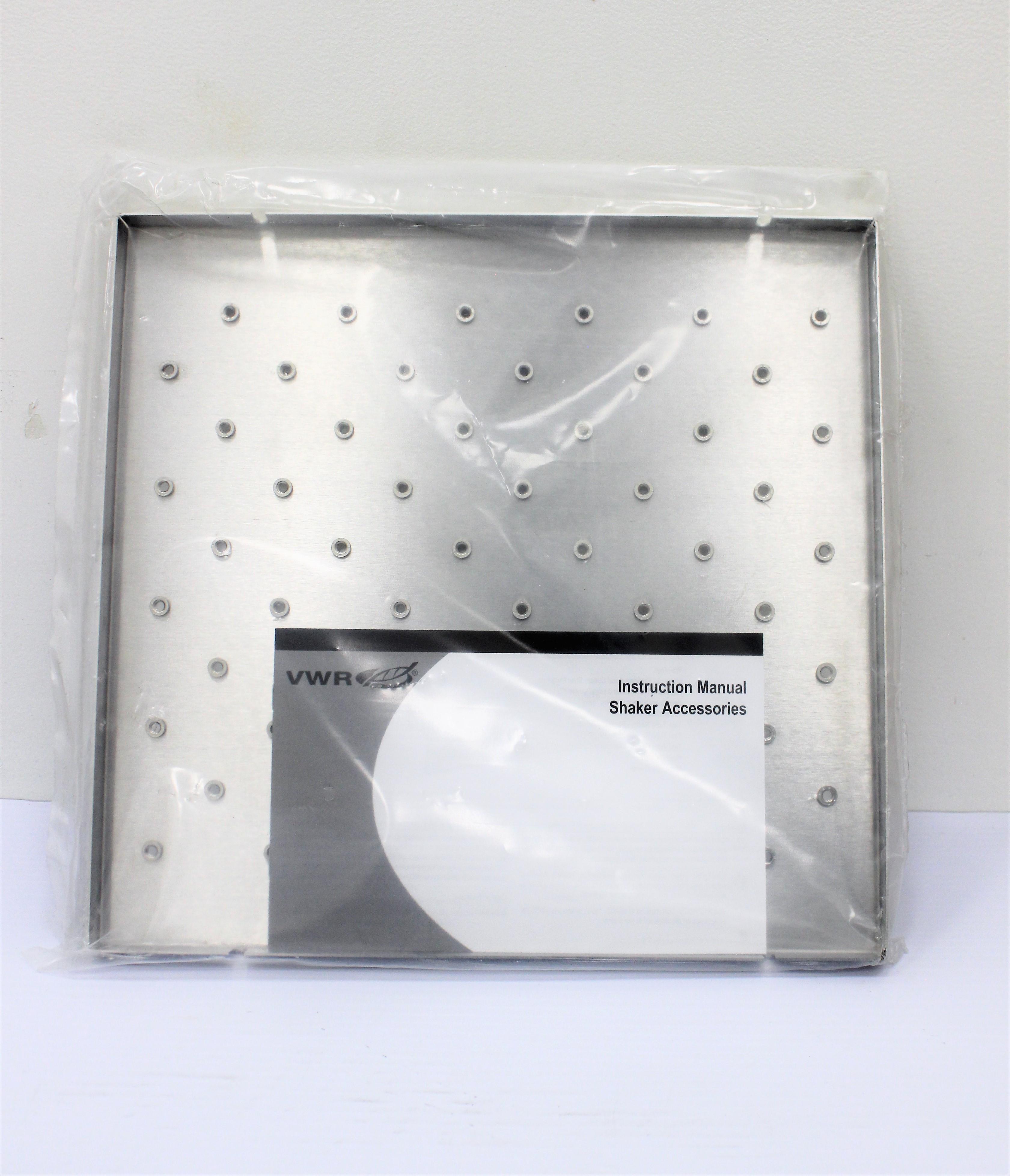 VWR Shaker Accessories Stainless Steel Platform Turnkey 35lb Capacity New