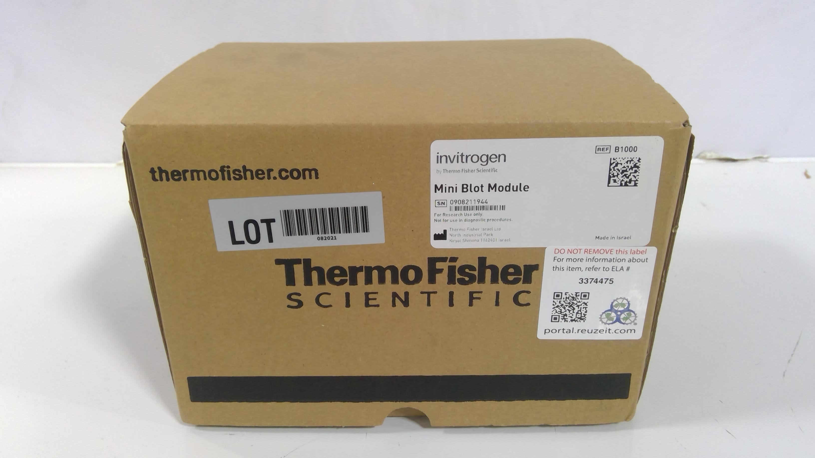 Invitrogen B1000 Mini Blot Module for Mini Gel Tank, Wet Transfer Device New
