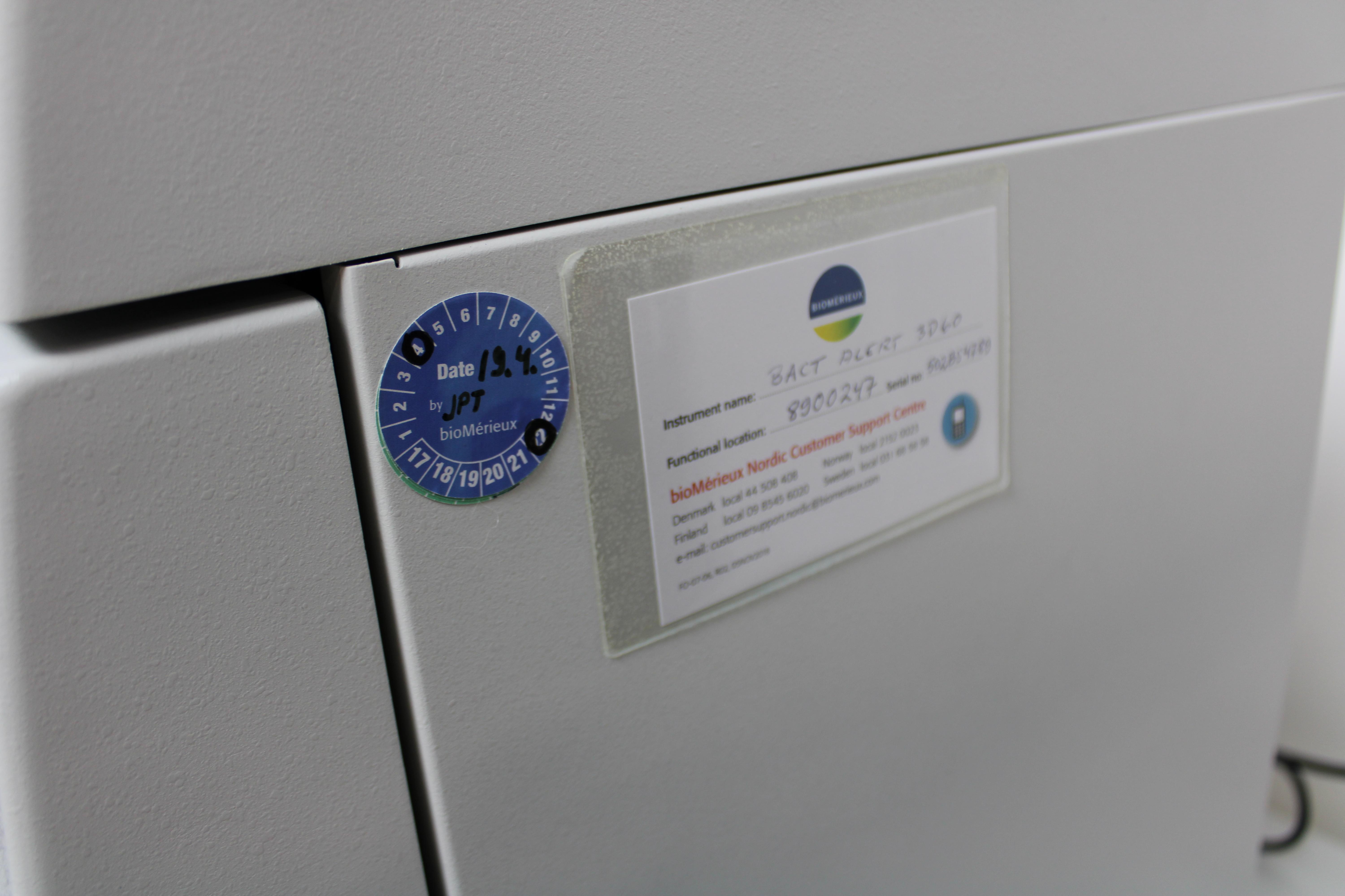 Biomerieux BactAlert 3D60 Blood Analyzer, 60 Vial Capacity, Microbial Detection