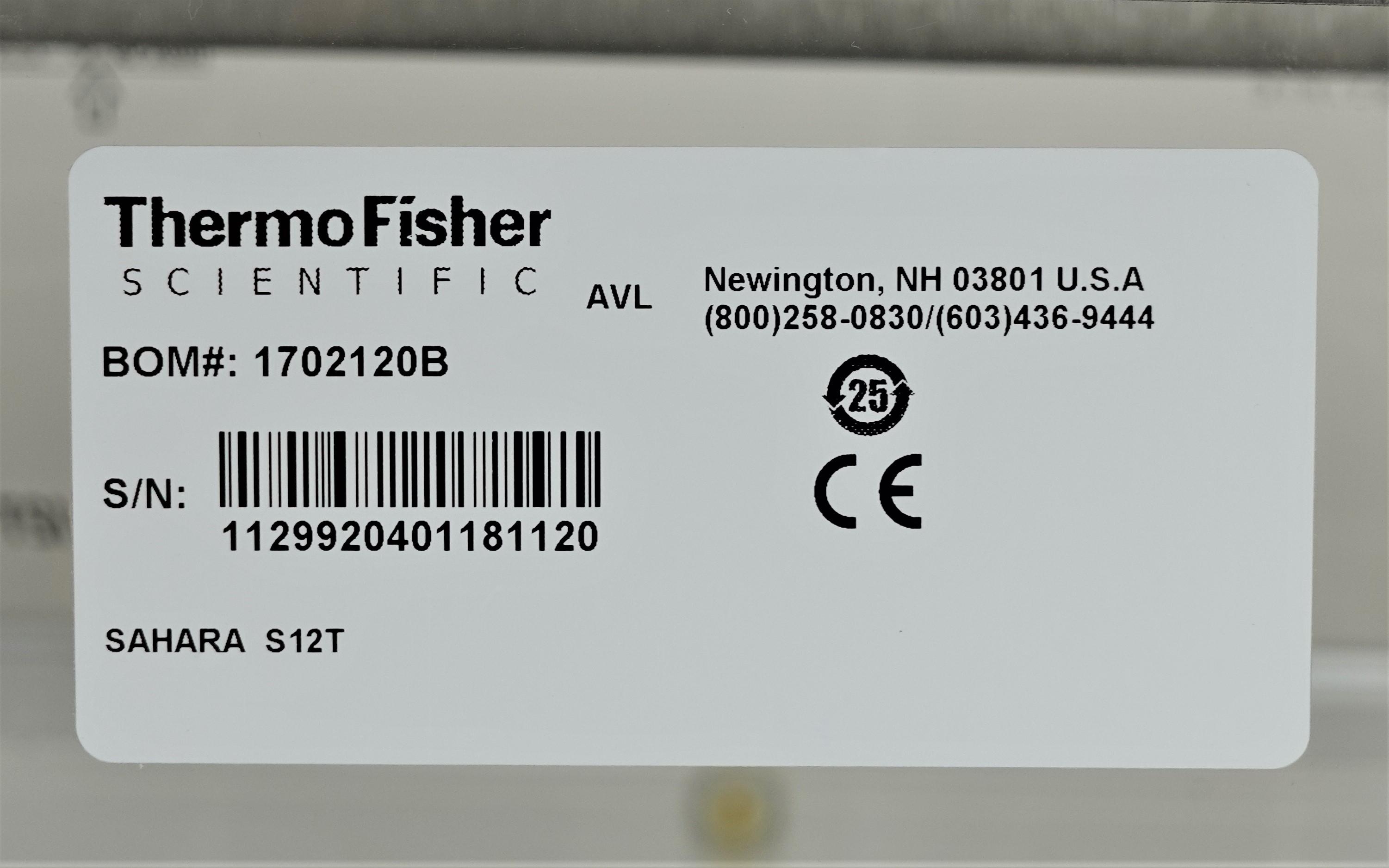 Thermo SAHARA S12T Chiller Heater Transparent Acrylic Bath 15L 60C Range