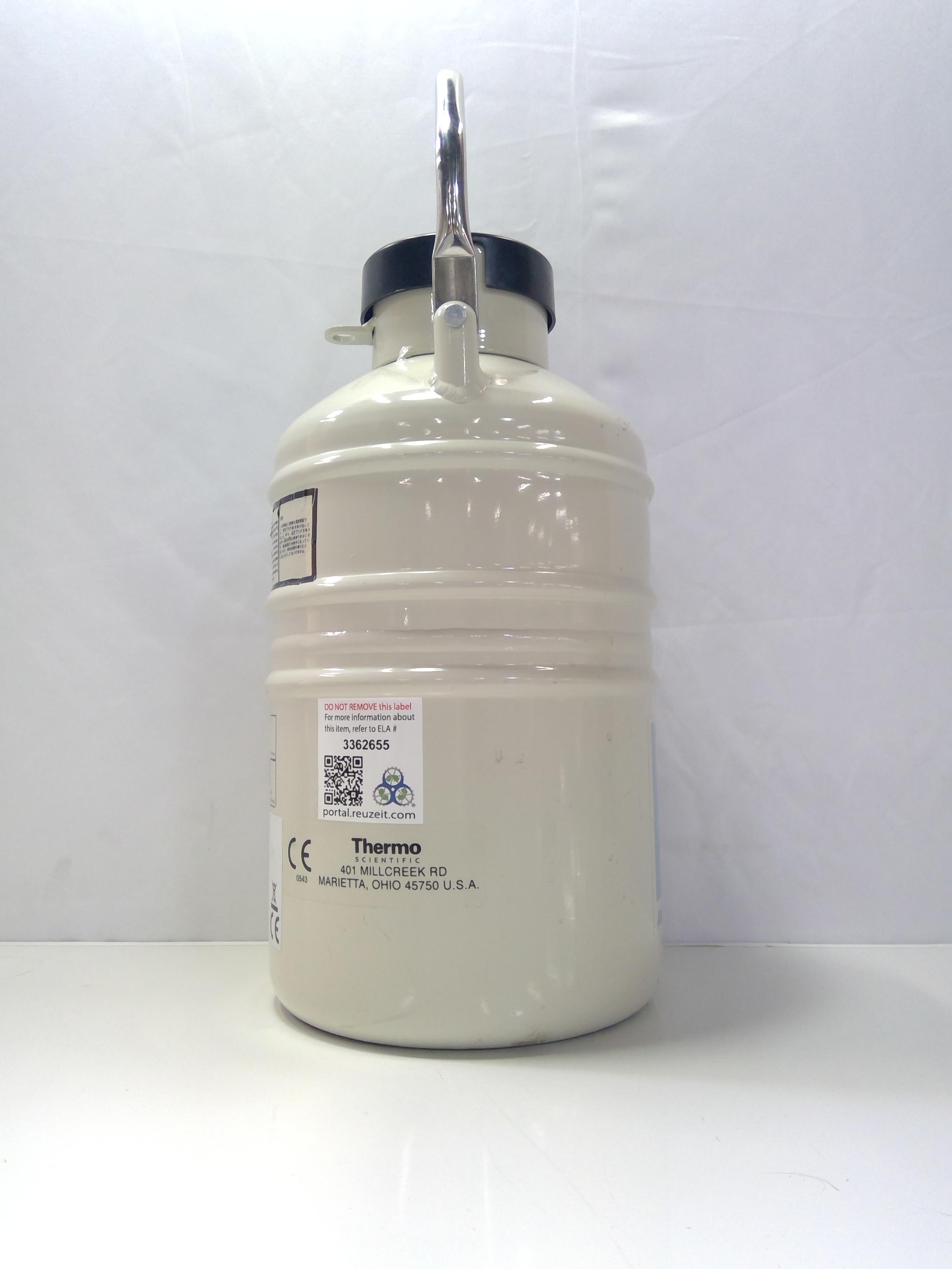 Thermo Scientific 819 Manual Fill LN2 Dewar 4.3L Capacity