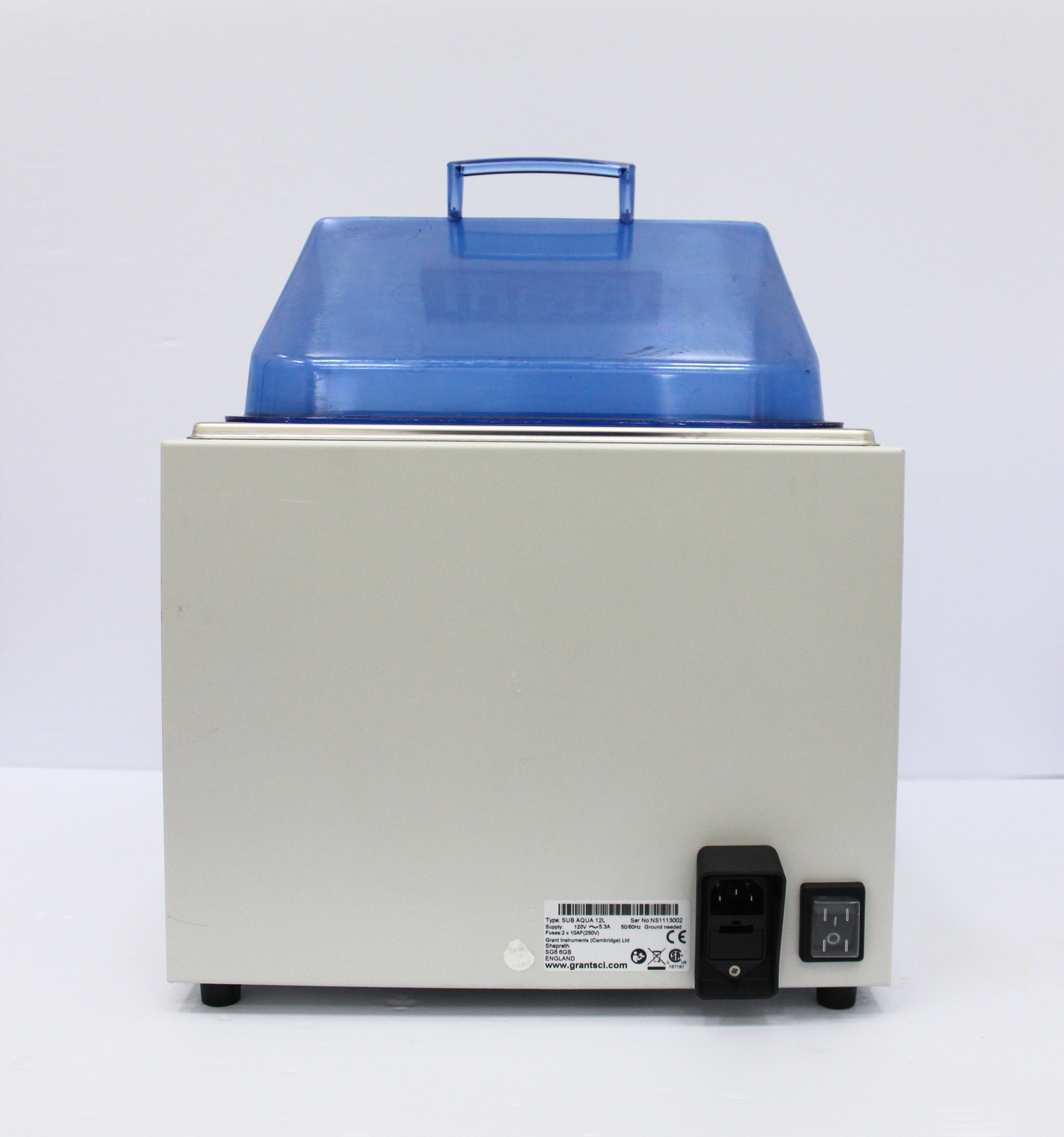 Grant SUB AQUA 12L Water Bath Immersion Heater 5C to 99C Digital Control