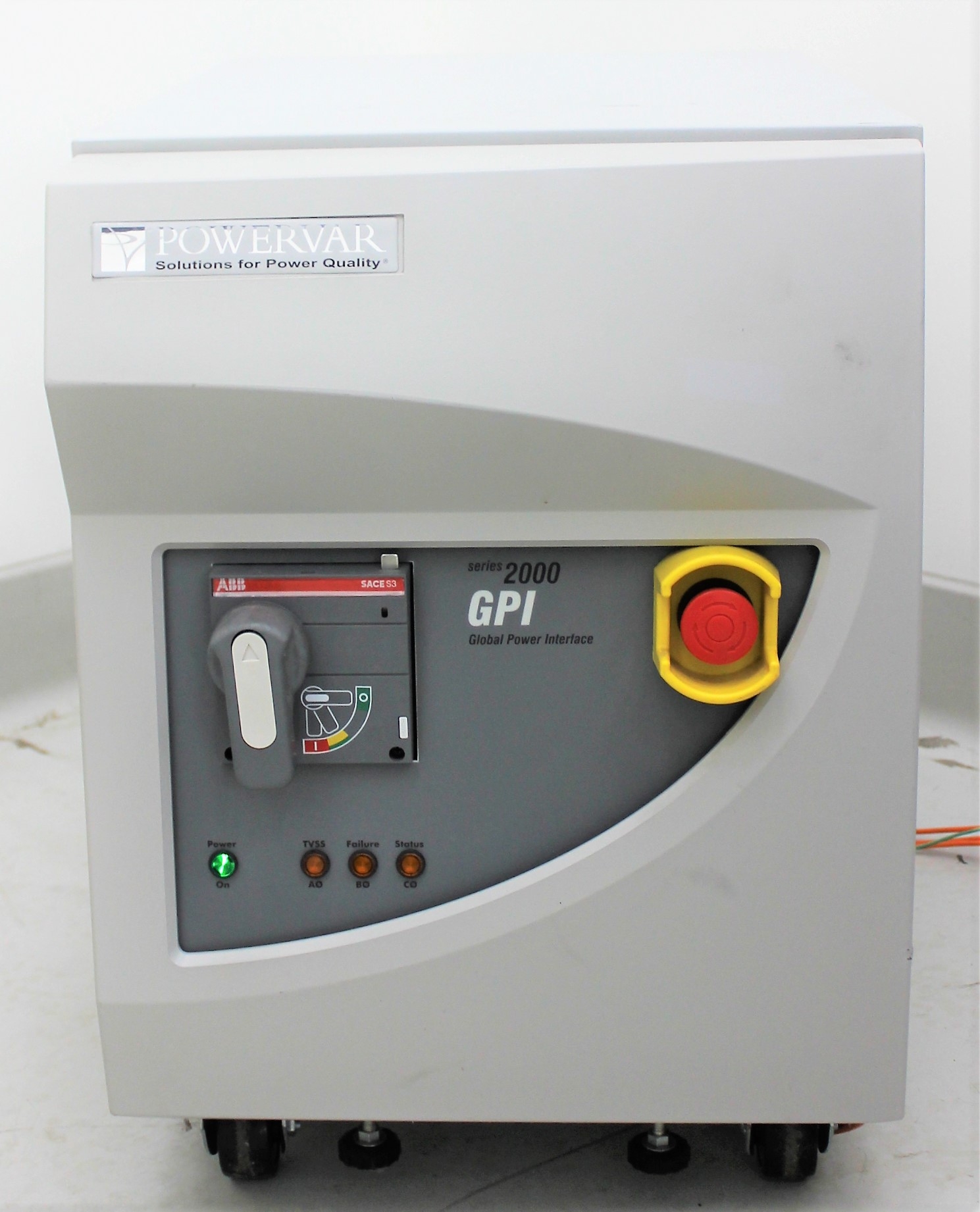 Powervar ABC15.0-20D40Y Power Conditioner 15kVA 3-Phase 220V Used