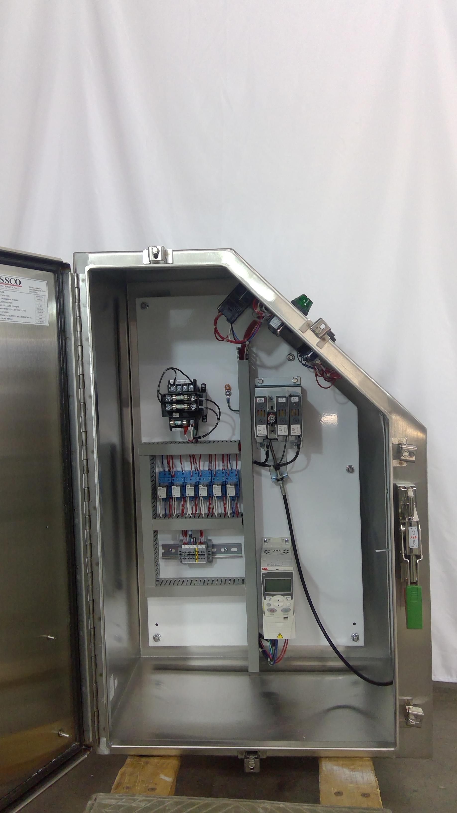 Essco 17104TEN Process Control Panel Box for Industrial Automation Use
