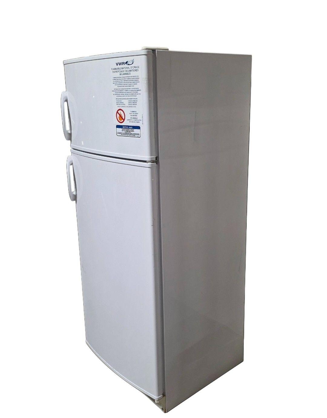 VWR Flammable Materials Storage Refrigerator/Freezer. 10 cu ft. 115v.