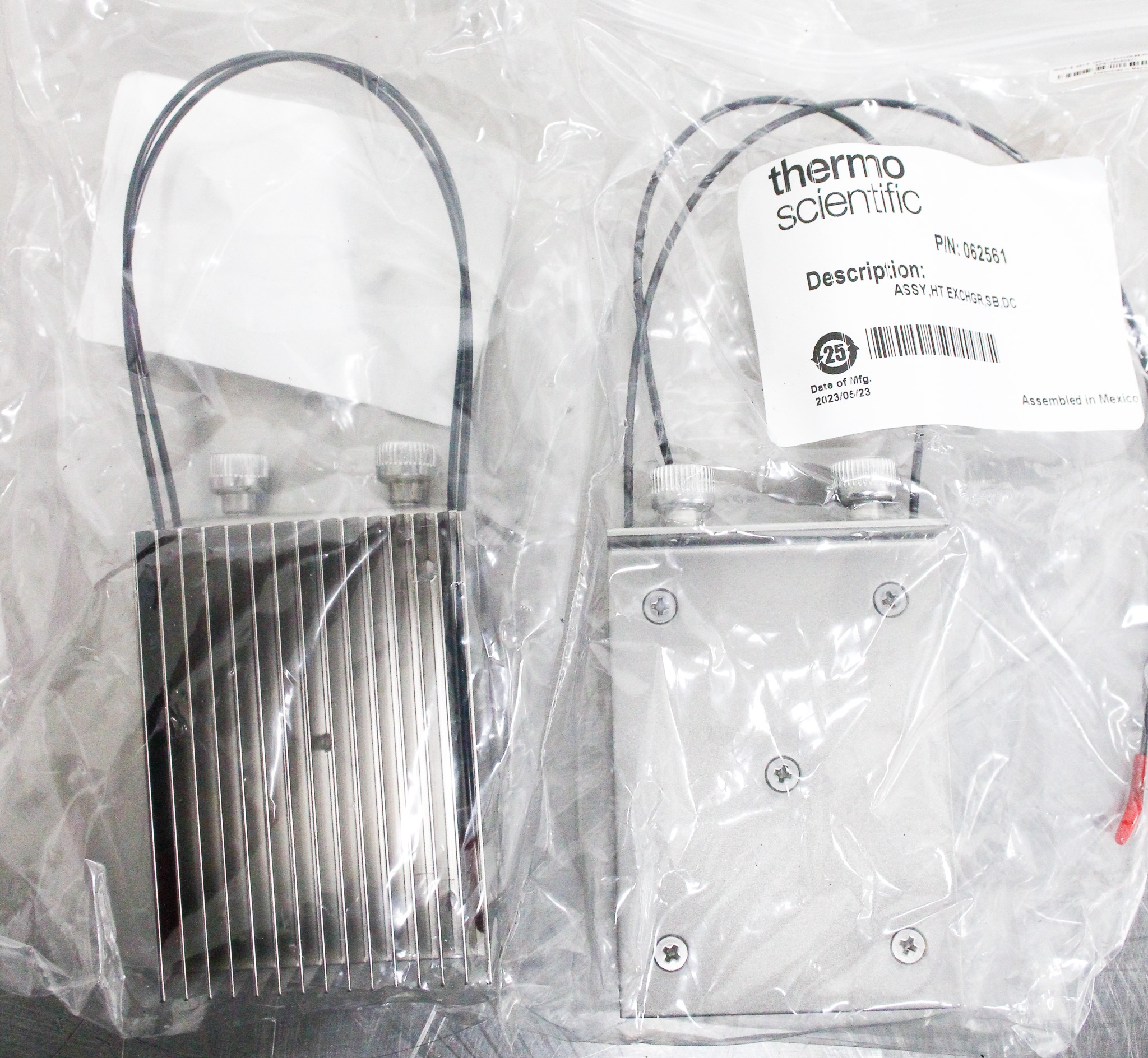 Thermo VLV PNL Injection Panel Valve Assembly Dual Valves Heat Exchanger 6x6x15