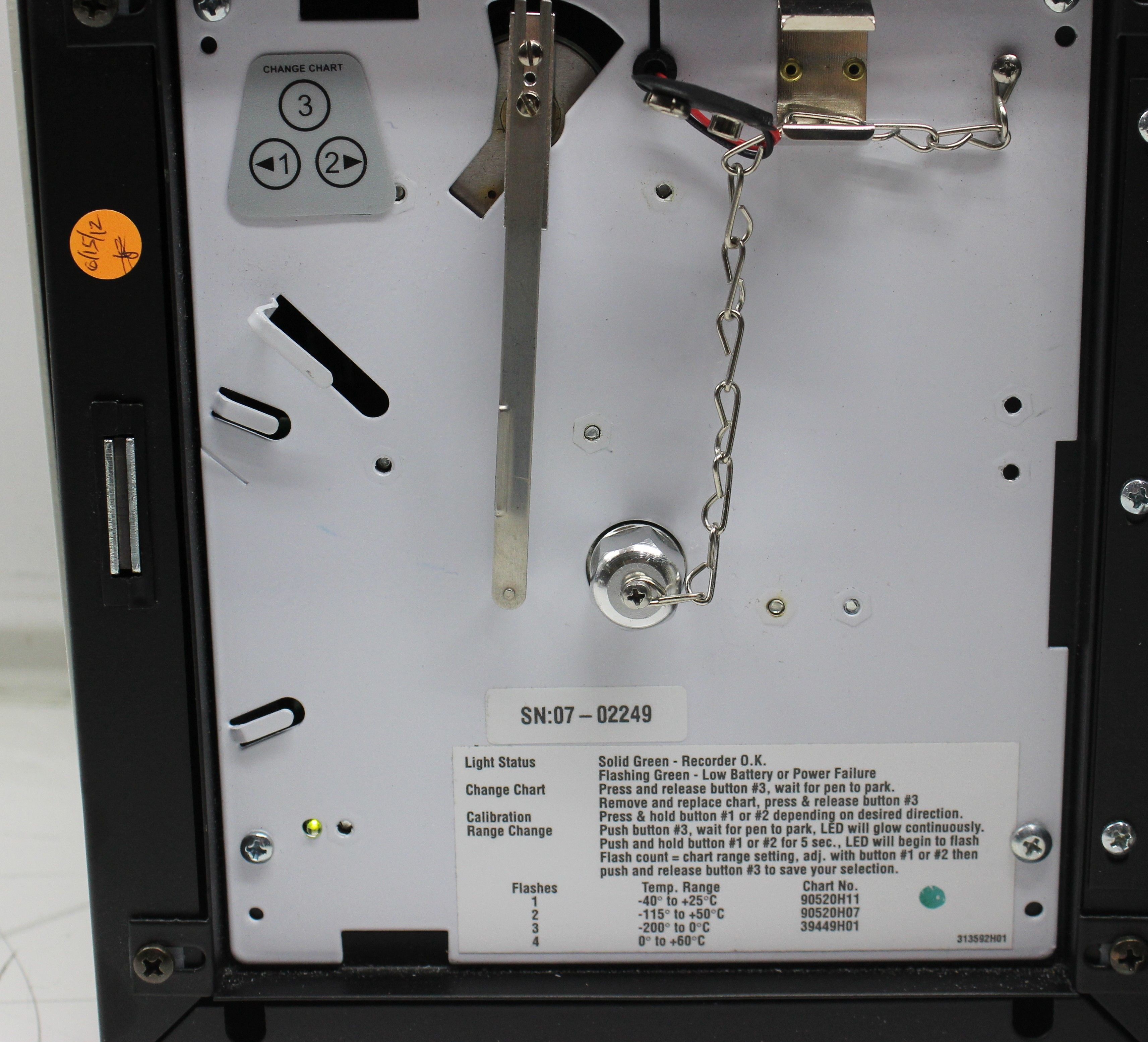 Unknown Chart Recorder - Temperature Data Monitoring Device 40 to 60C