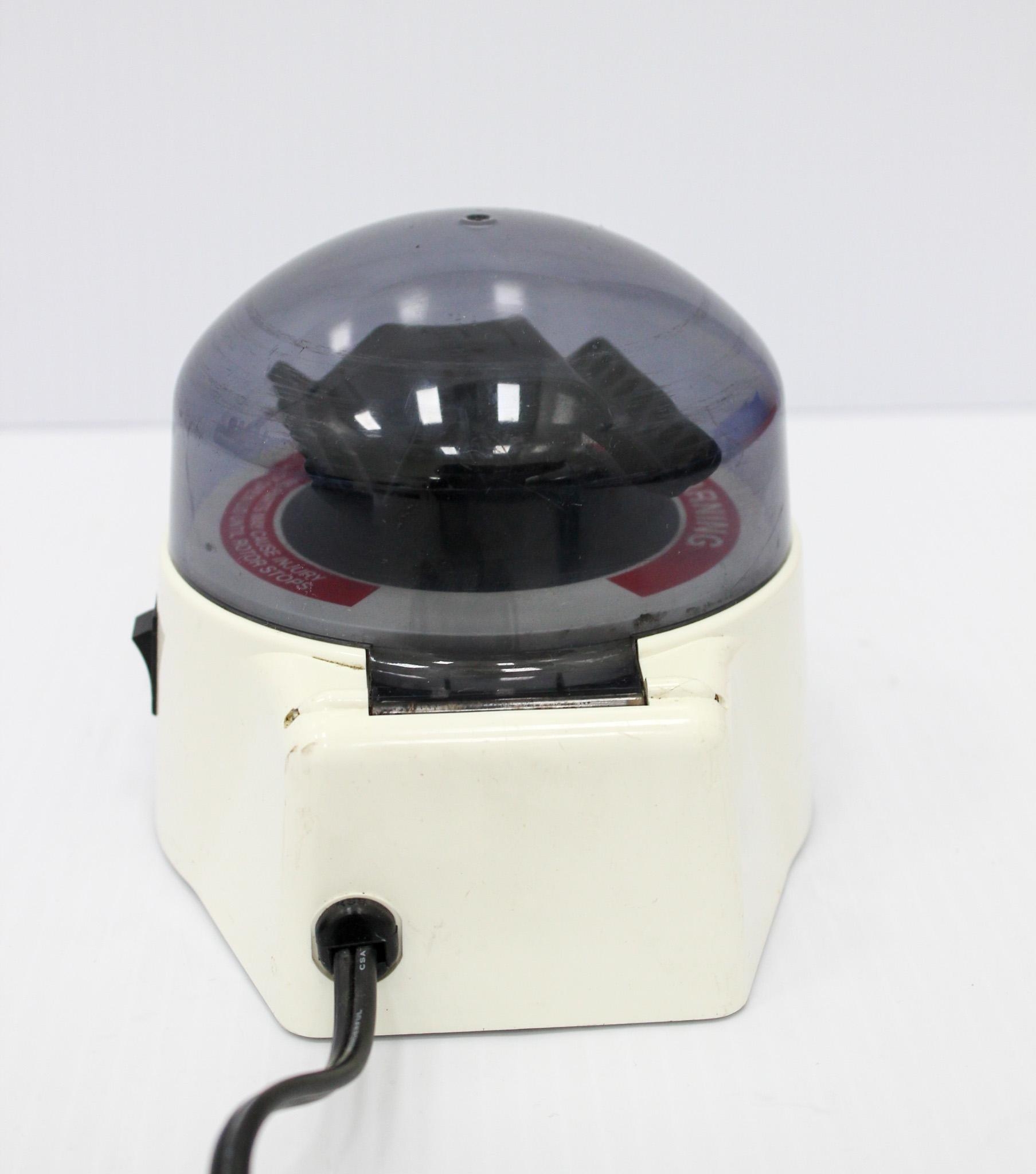 USA Scientific AL Microcentrifuge Benchtop 6000 RPM Compact Design Efficient