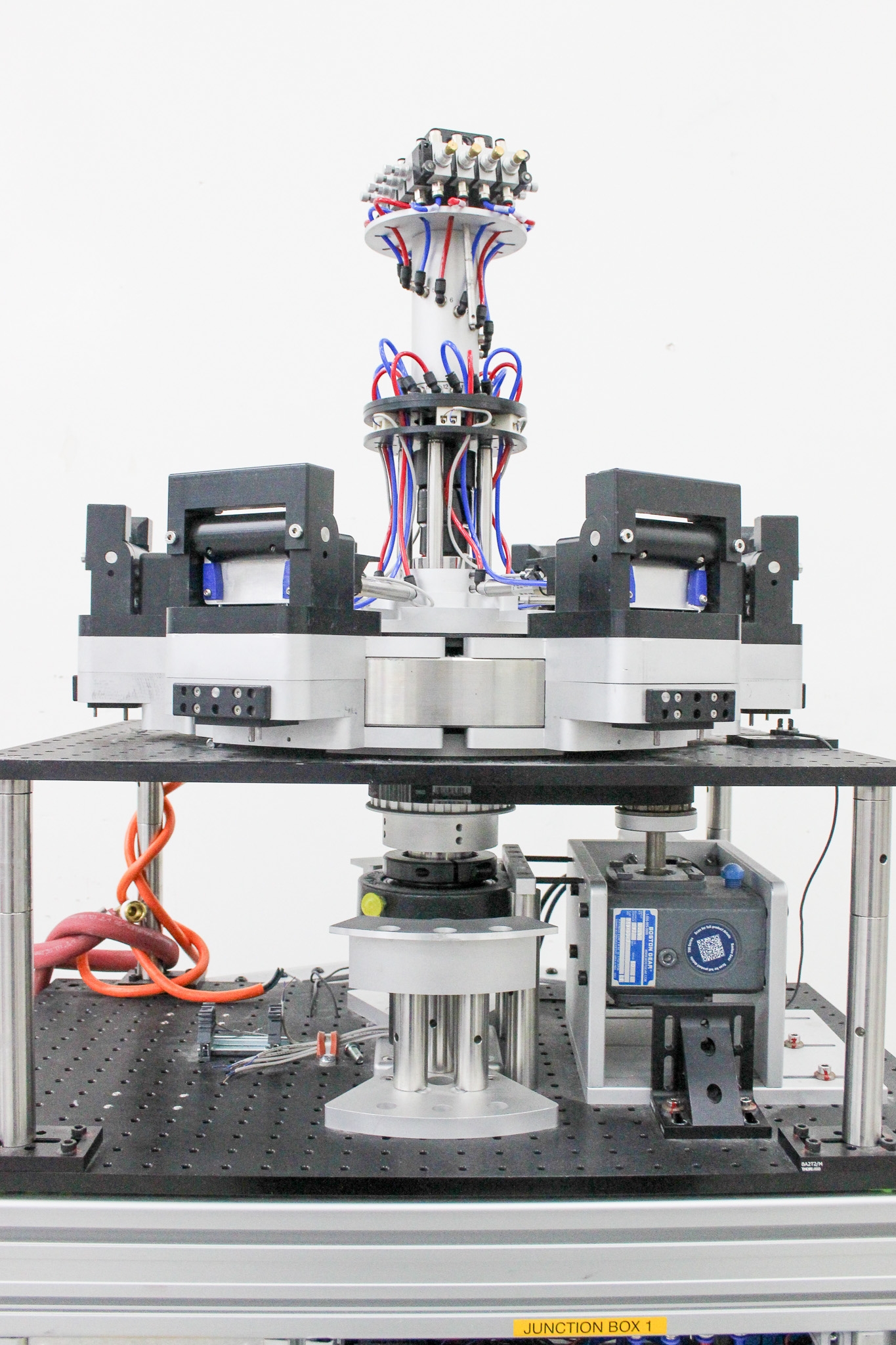 MesaBioTech Custom Junction Box Motorized Turntable Industrial Use Fair