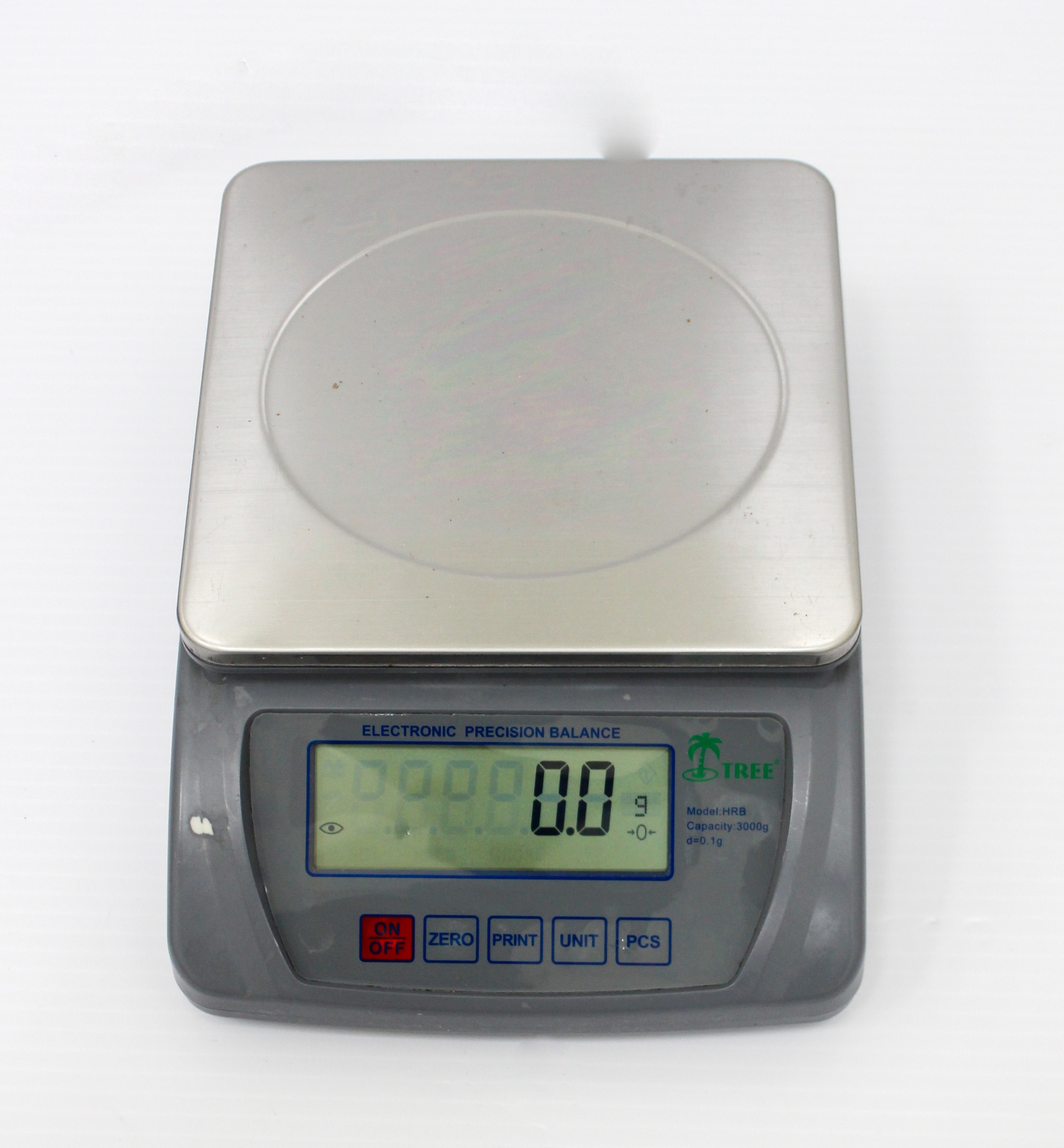 TREE HRB: 3000g Precision Balance with LCD, RS232, 0.01g Readability