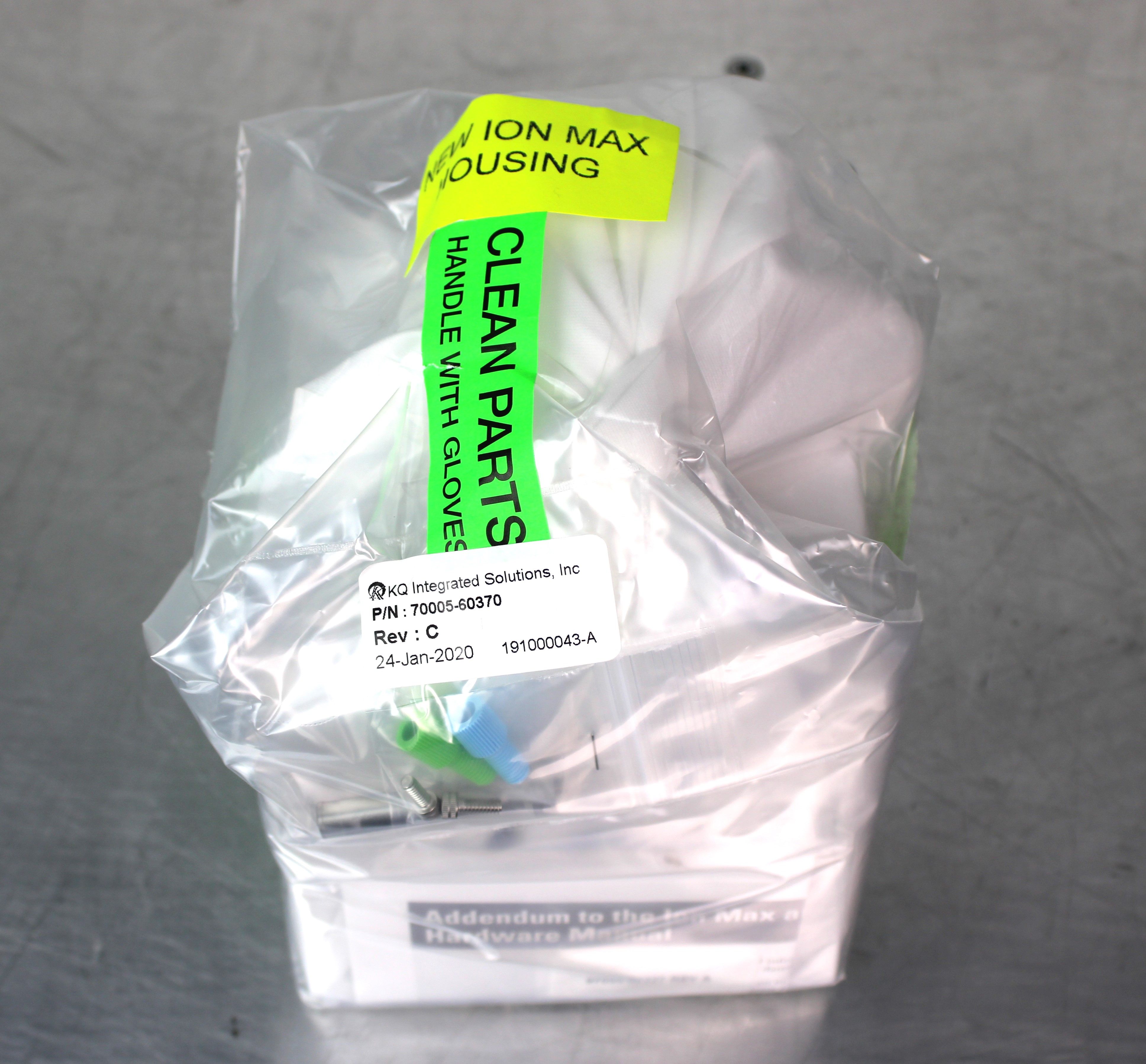 KQ 70005-60370 Ion Max Housing Mass Spec Part New Jan 2020 US Made