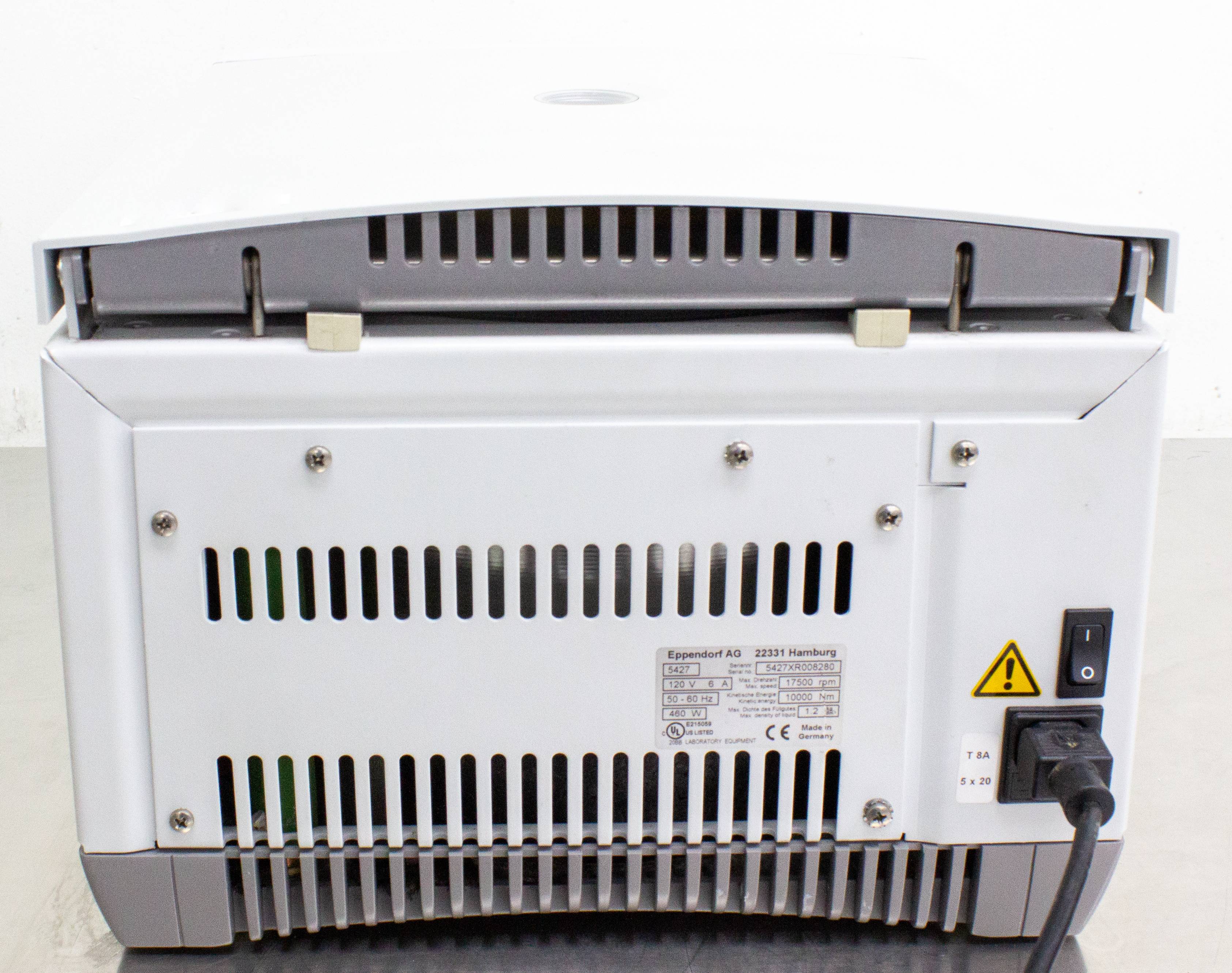 Eppendorf 5430 Benchtop Microcentrifuge 17500 RPM Cap 650mL Versatile