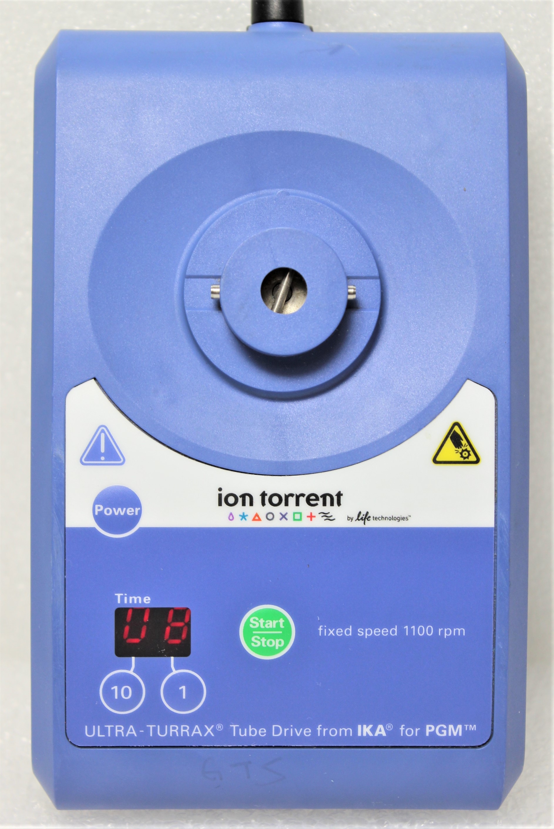 Ion Torrent UT TD 1100 Homogenizer Tube Drive 1100 RPM for Tissue Emulsification