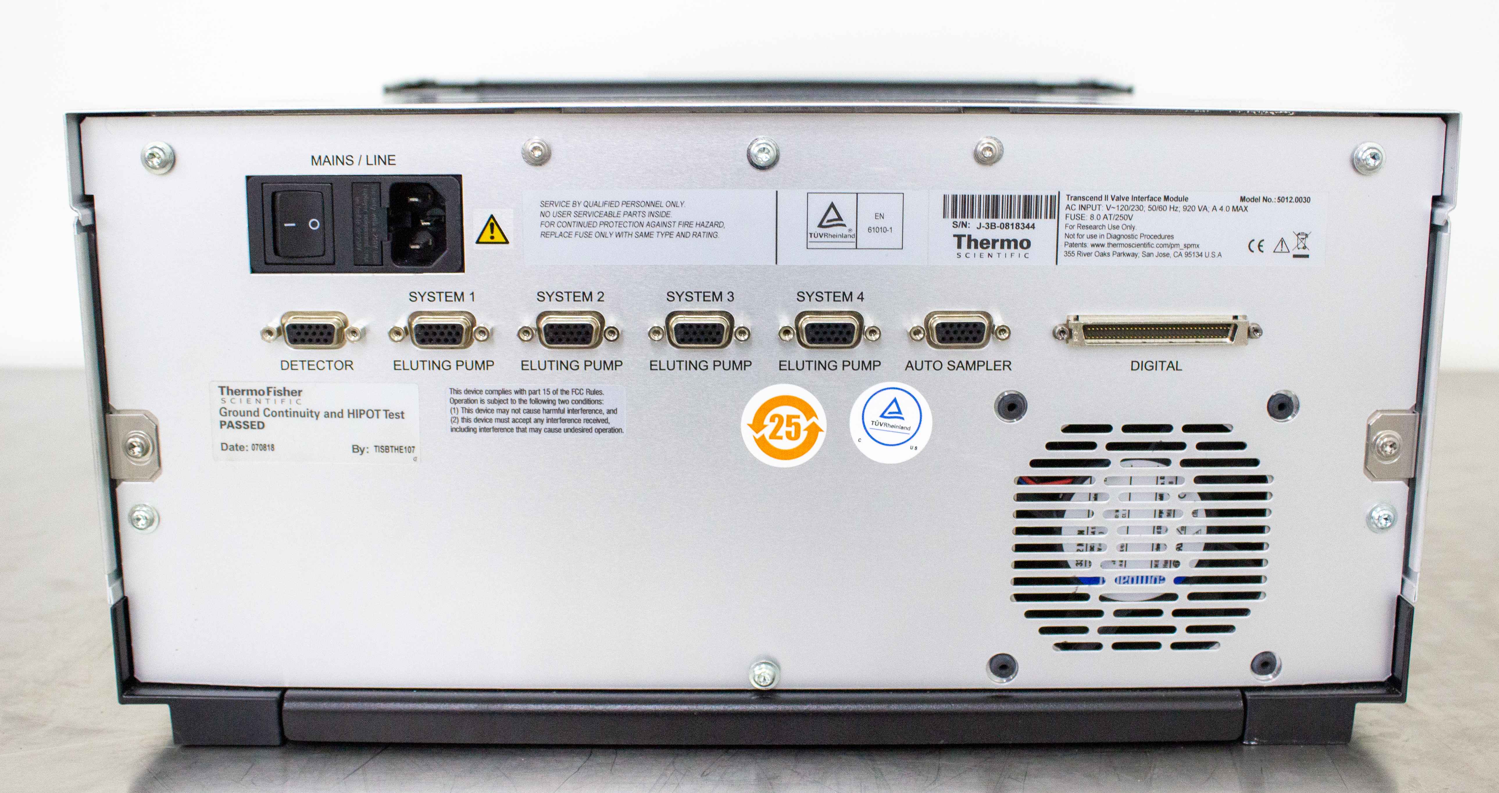 Thermo Transcend II Valve Interface Module HPLC Optimized VIM System