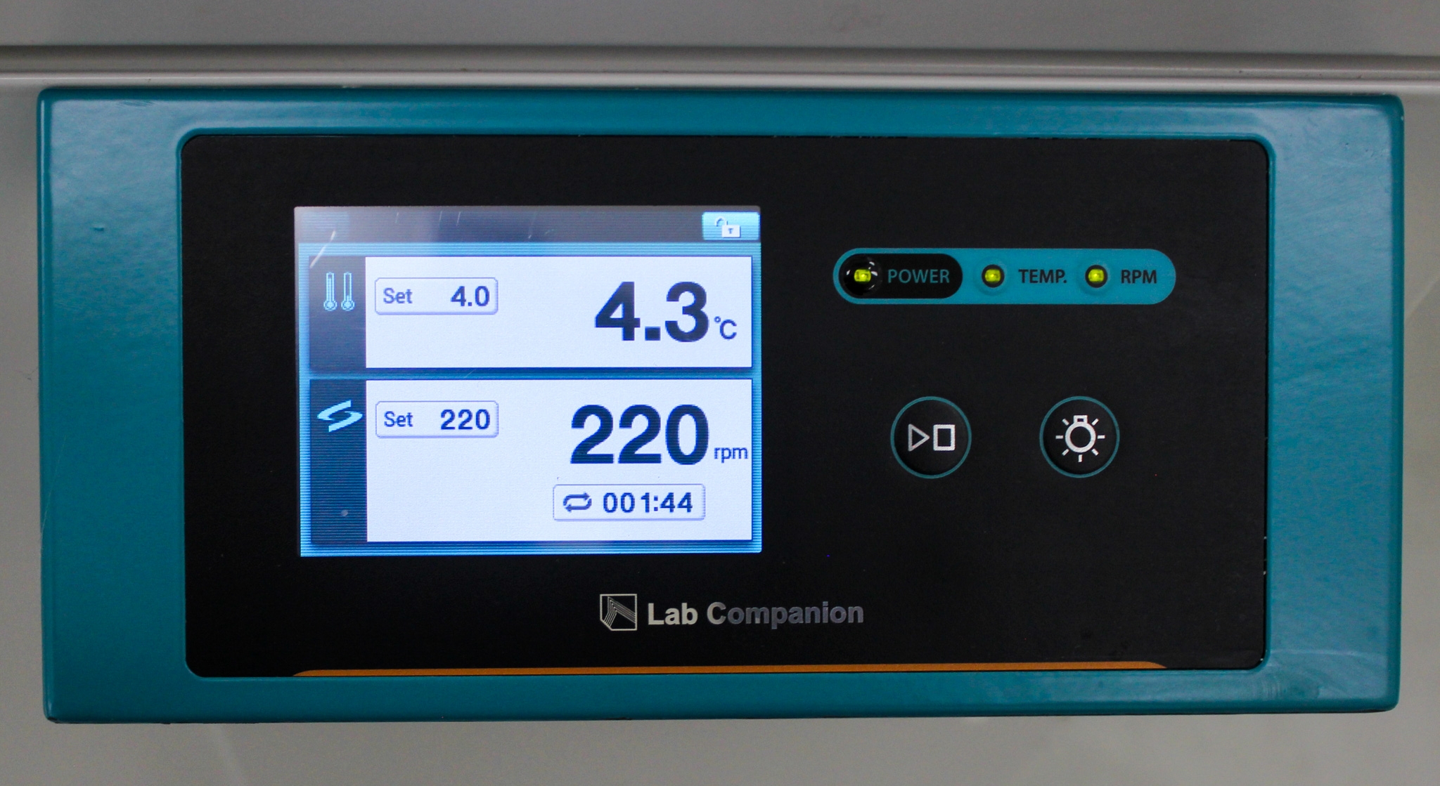 Jeio ISF-7100R Incubator Shaker Temp -20C to 80C, 500 RPM, USB Port