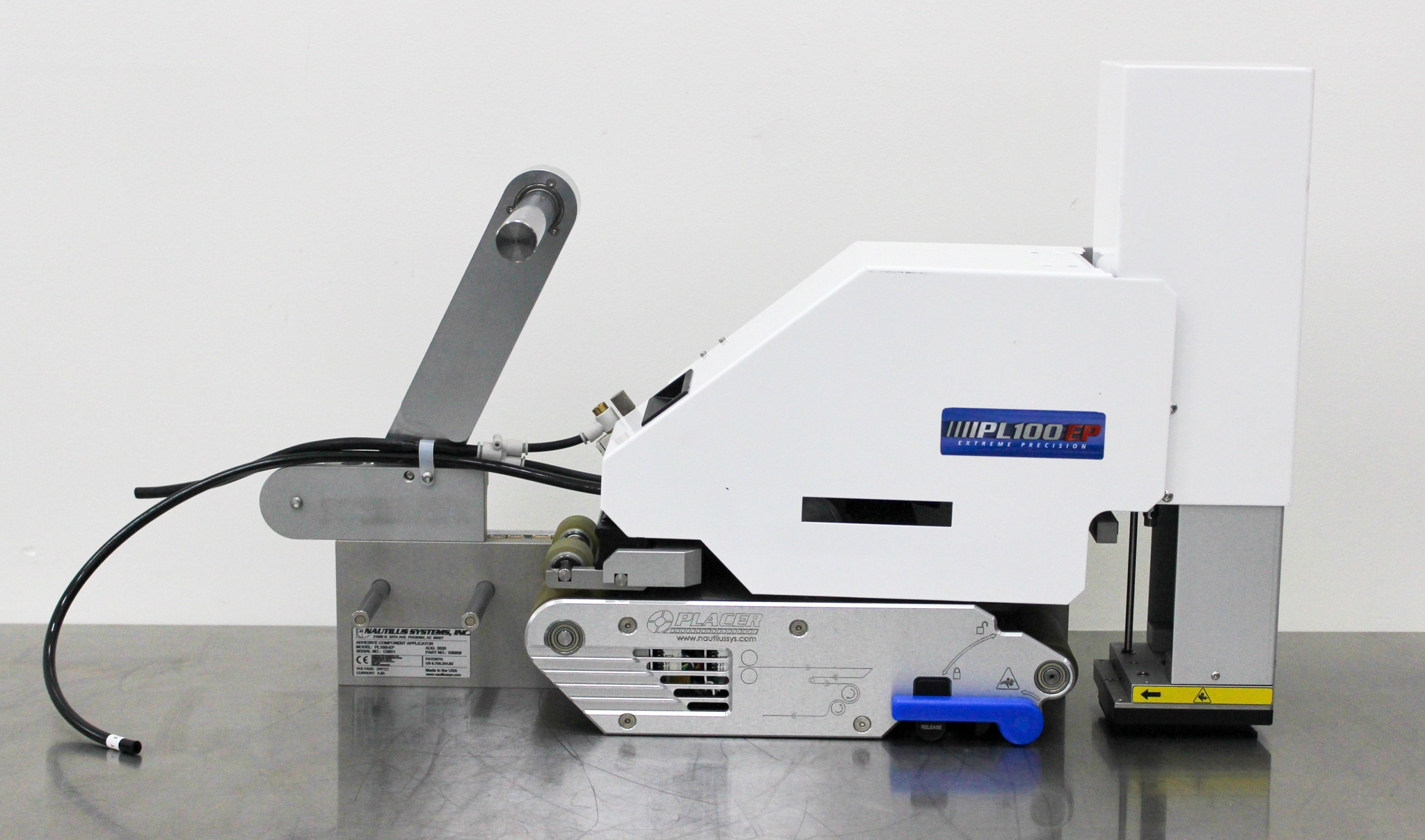 Nautilus PL100i-EP Adhesive Component Applicator - Automated Precision Unit