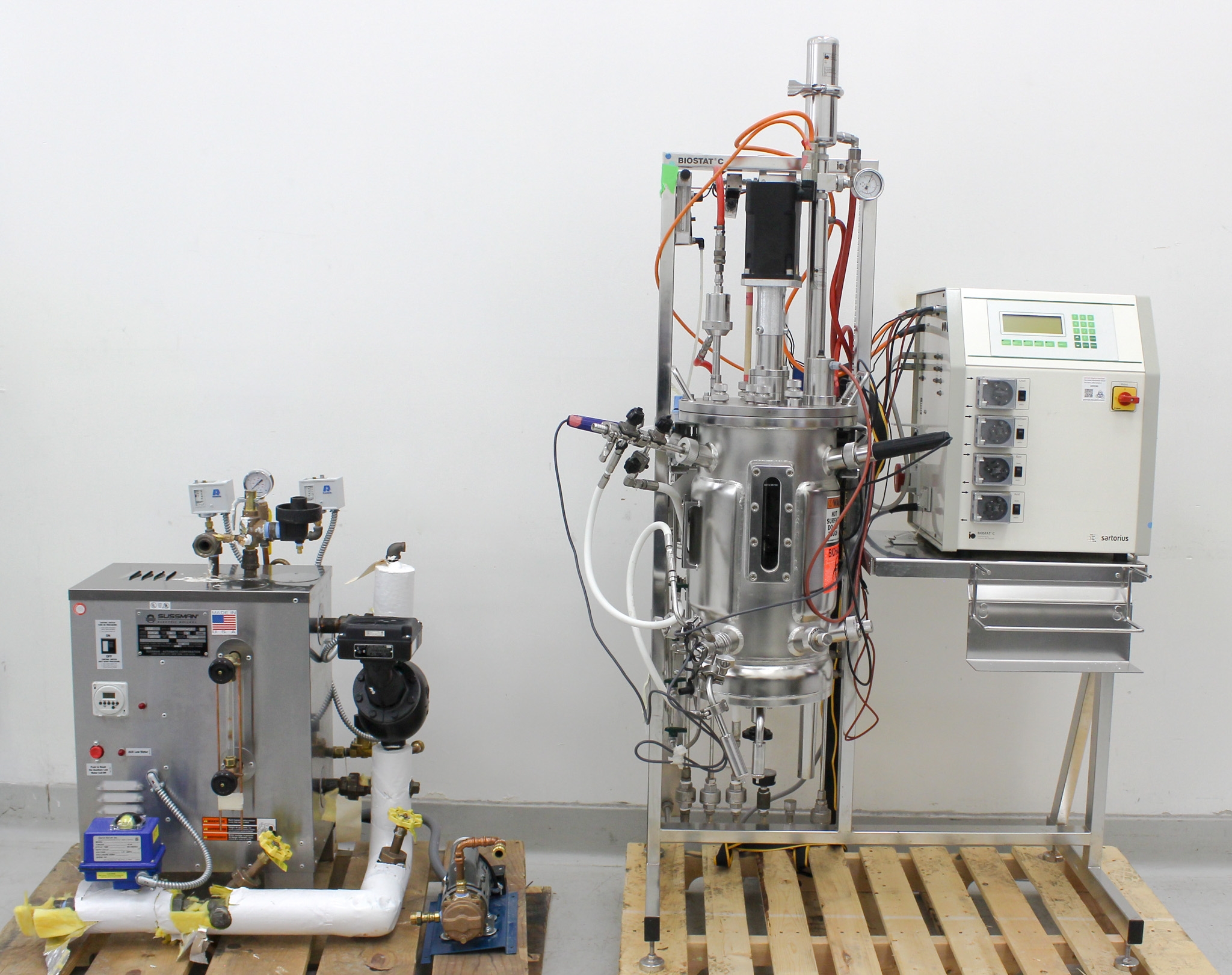 Sartorius Biostat C Bioreactor System with Chiller/Boiler Functionality