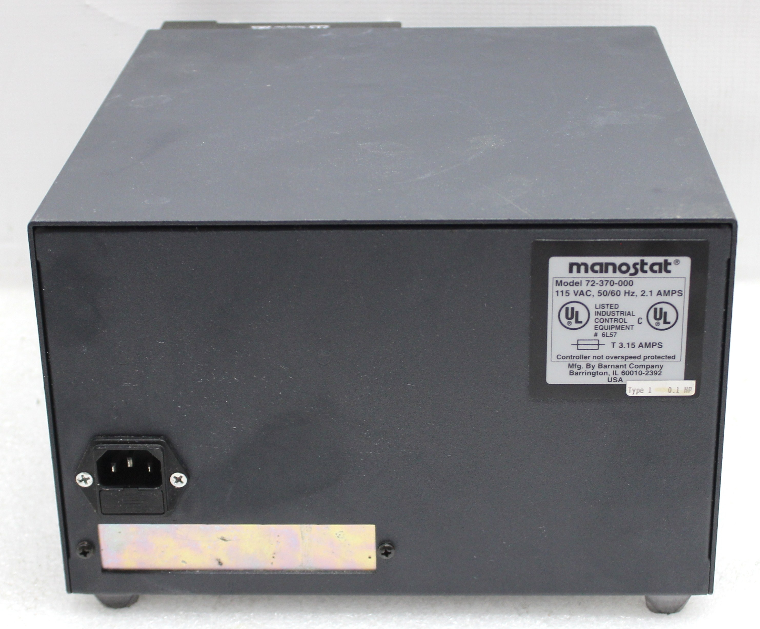 Manostat 72-370-000 Varistaltic Pump for Lab Fluid Transfer 24-720 RPM