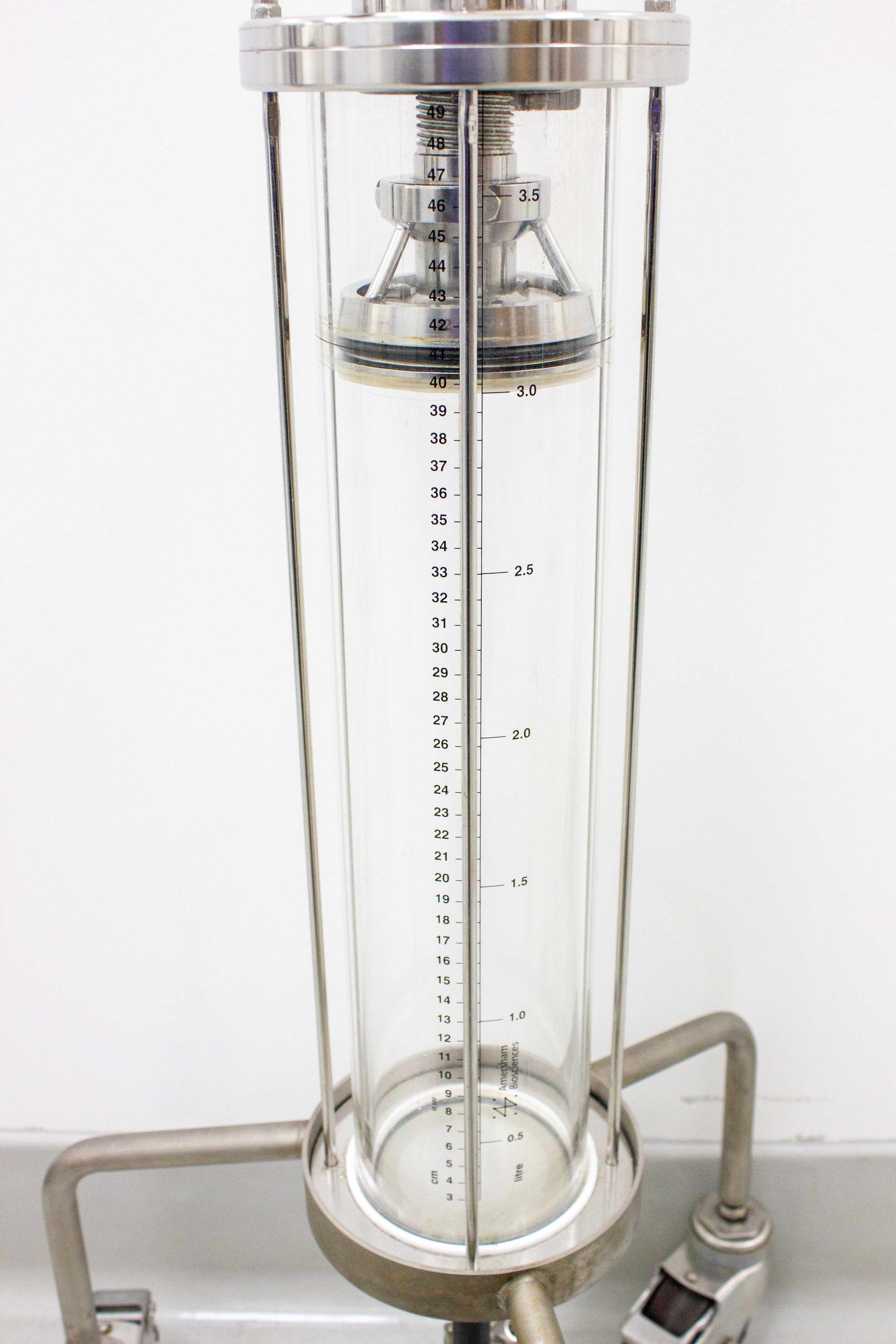 Amersham 3.5L BPG Column Glass Chromatography Process Development Used 3.5L