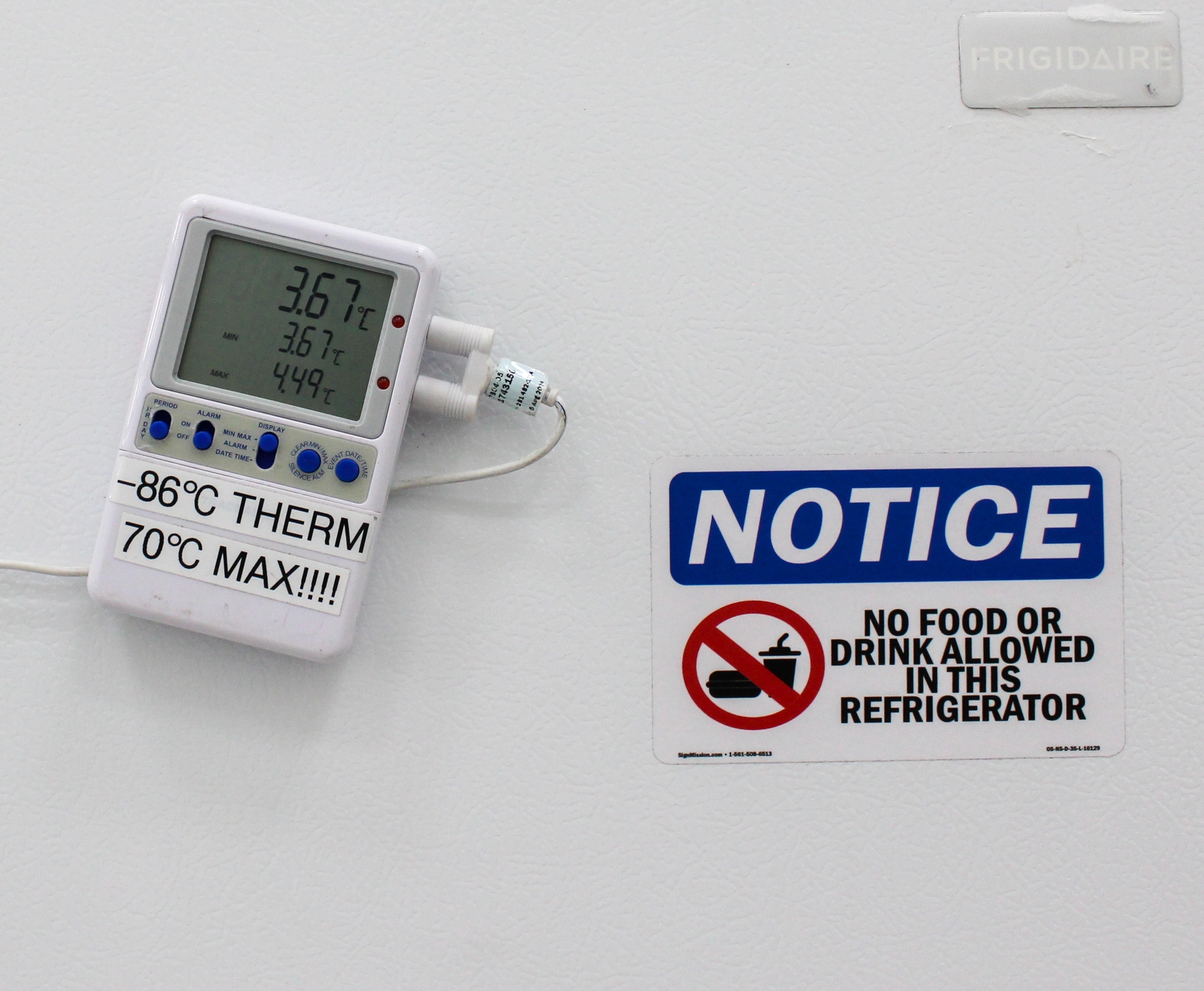 Frigidaire FFRU17B2QWA Lab Refrigerator 17 Cu. Ft. Capacity White