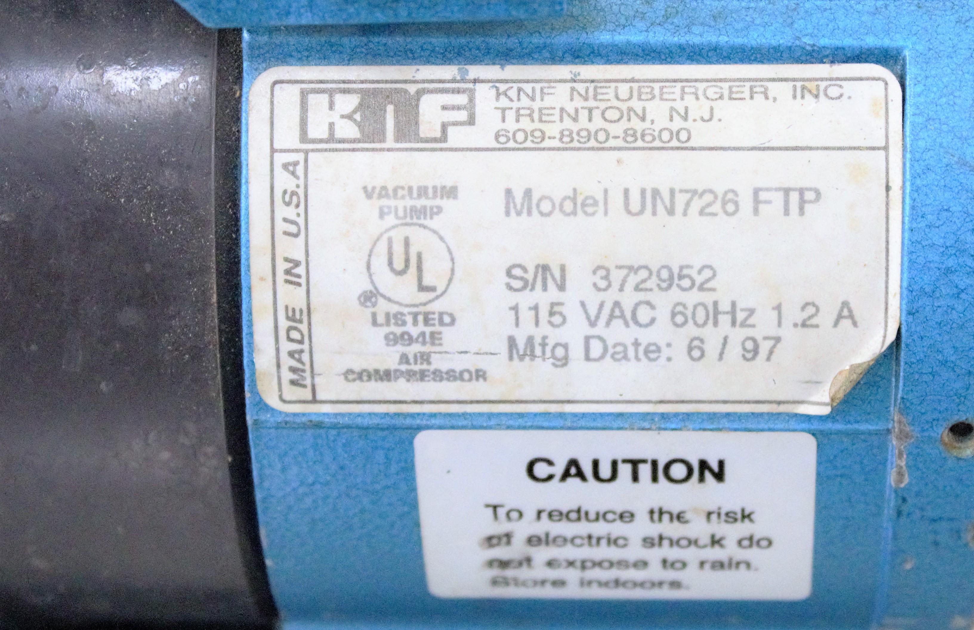 KNF UN726 FTP Vacuum Pump and Compressor for Lab Applications