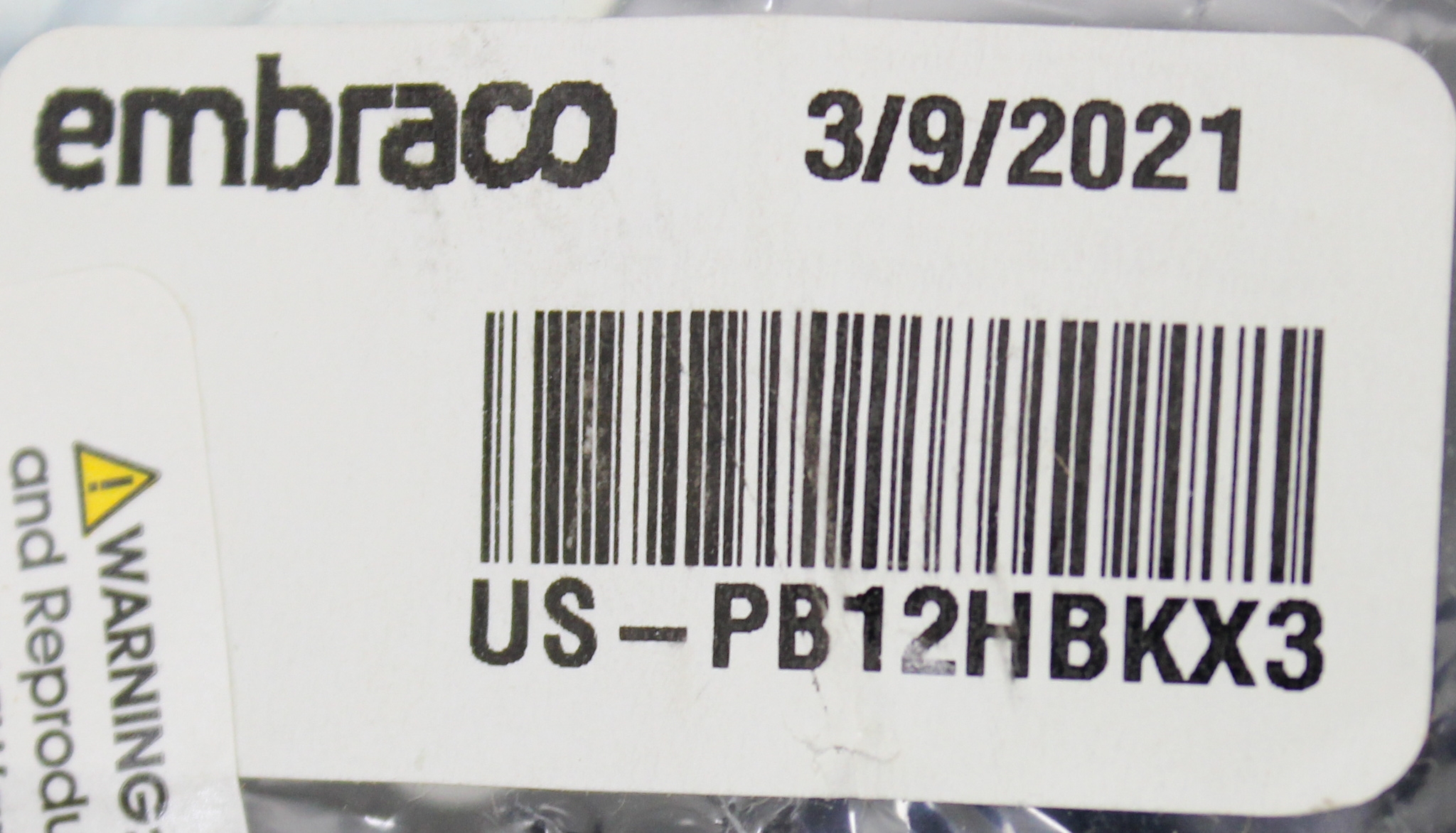 Embraco FFI12HBK CPD Storage Compressor R134 1/3 HP 240V Refrigeration