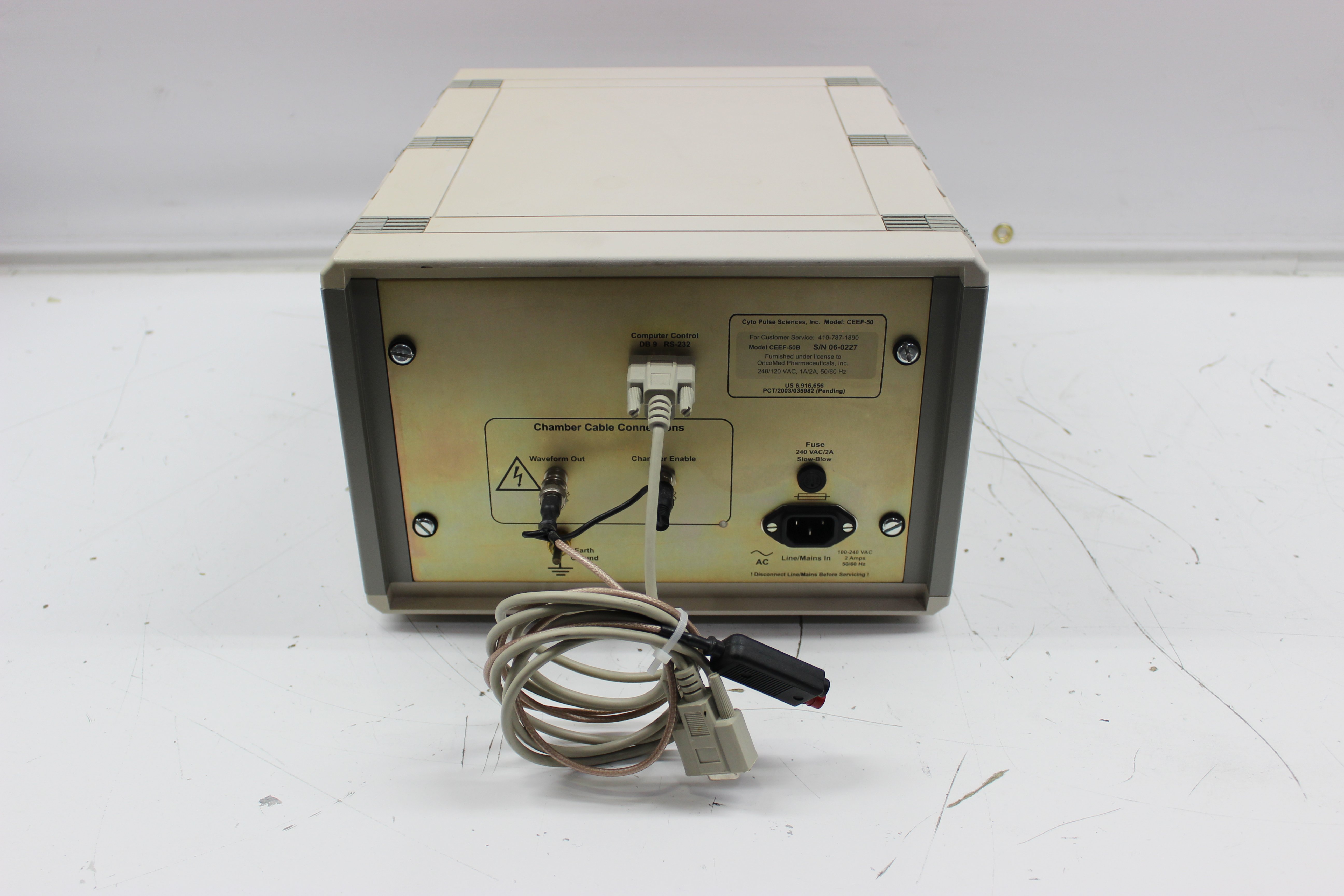 Cyto Pulse CEEF-50 Electrofusion High Volume Commercial System Functional