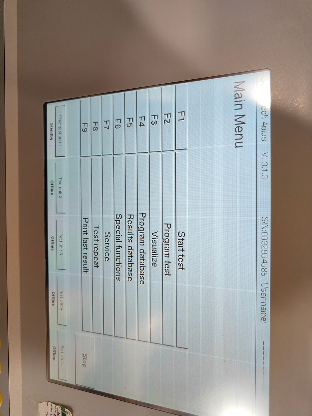 Sartorius Sartocheck 4 Plus Filter Integrity Tester, Single Use Bag Tester