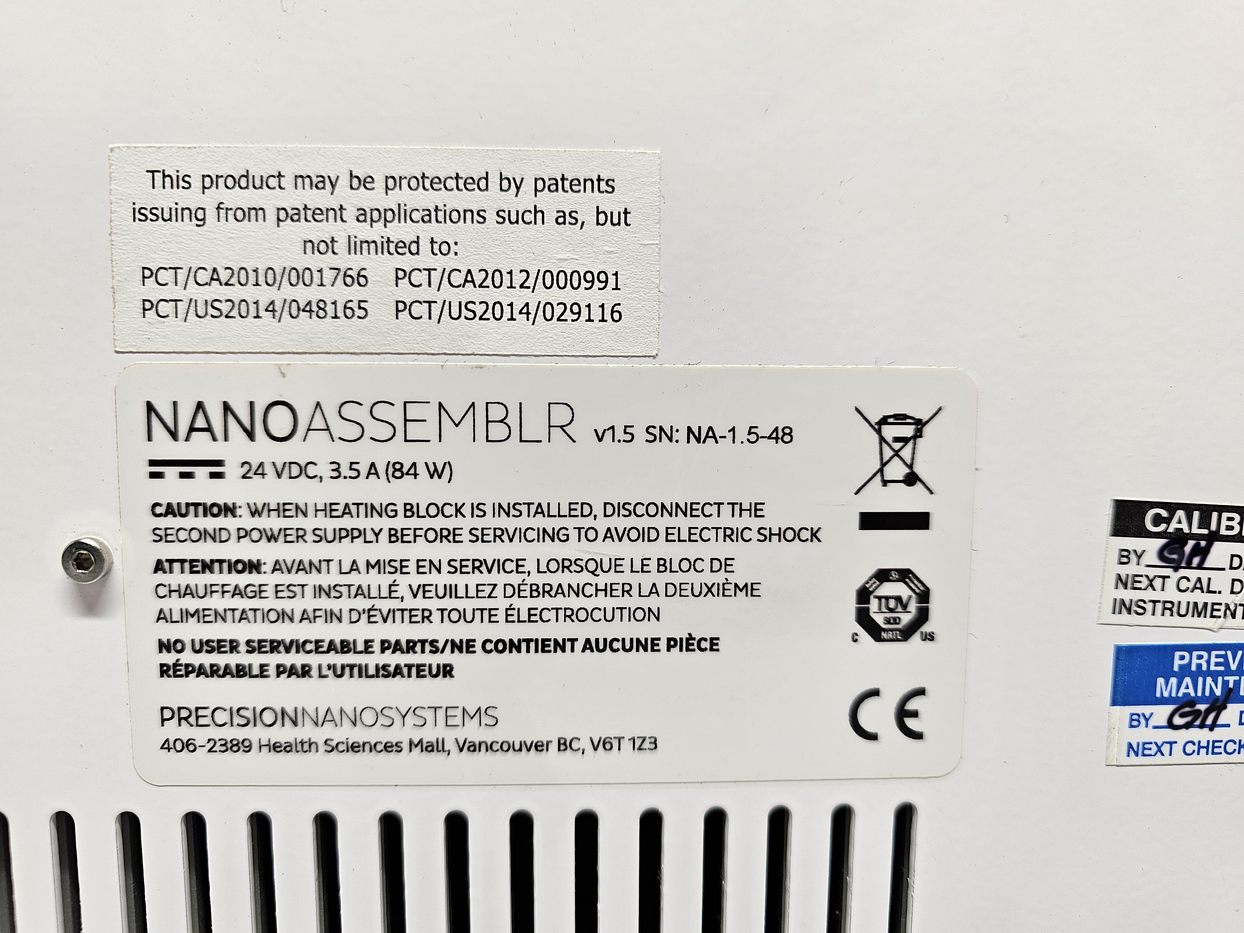 Biotek NanoAssemblr Gene Therapy Cell Culture Formulation System 120V USA