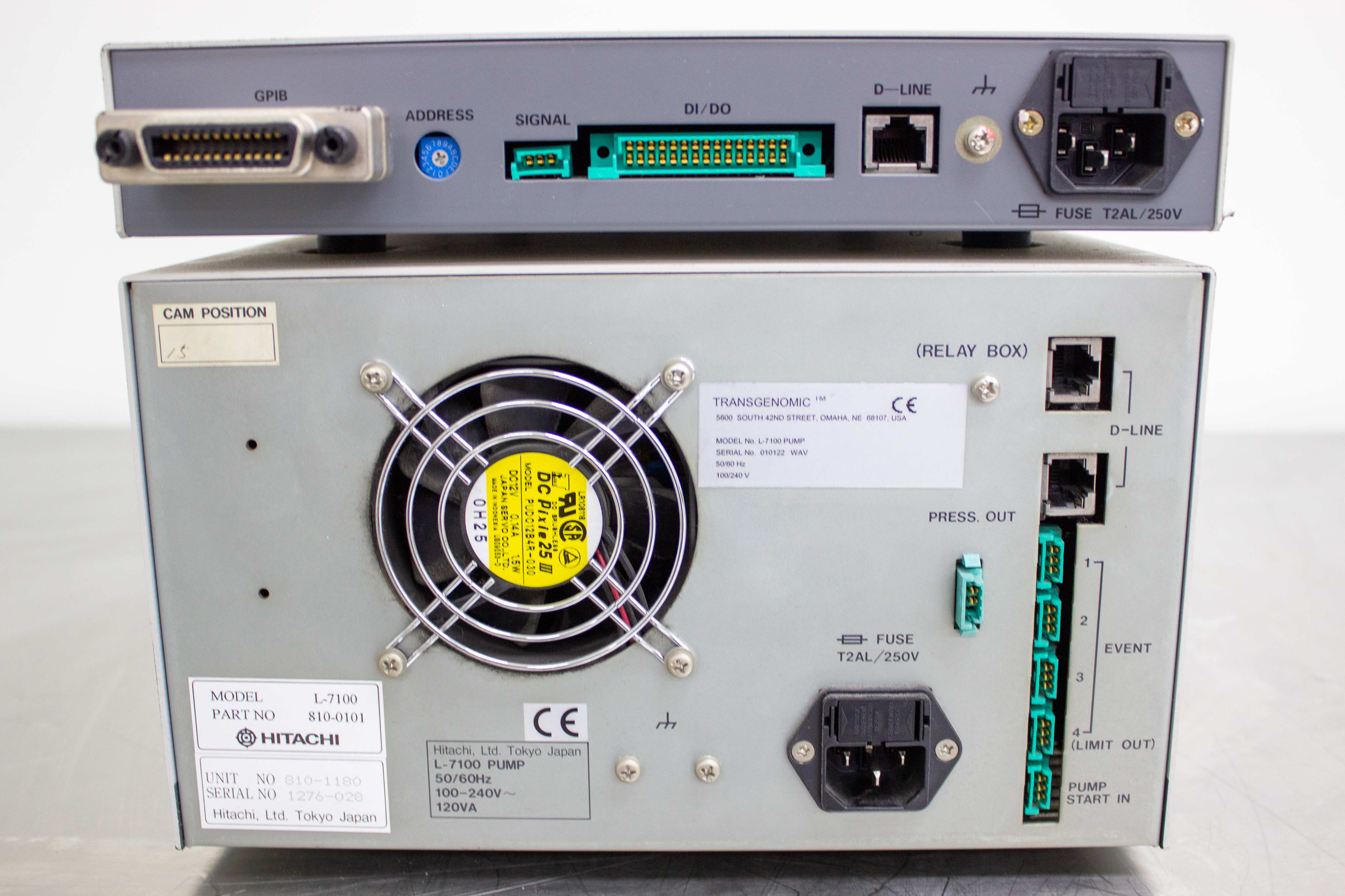 Hitachi L-7100 HPLC Pump D-7000 Interface 39.2MPa High Precision Analytical