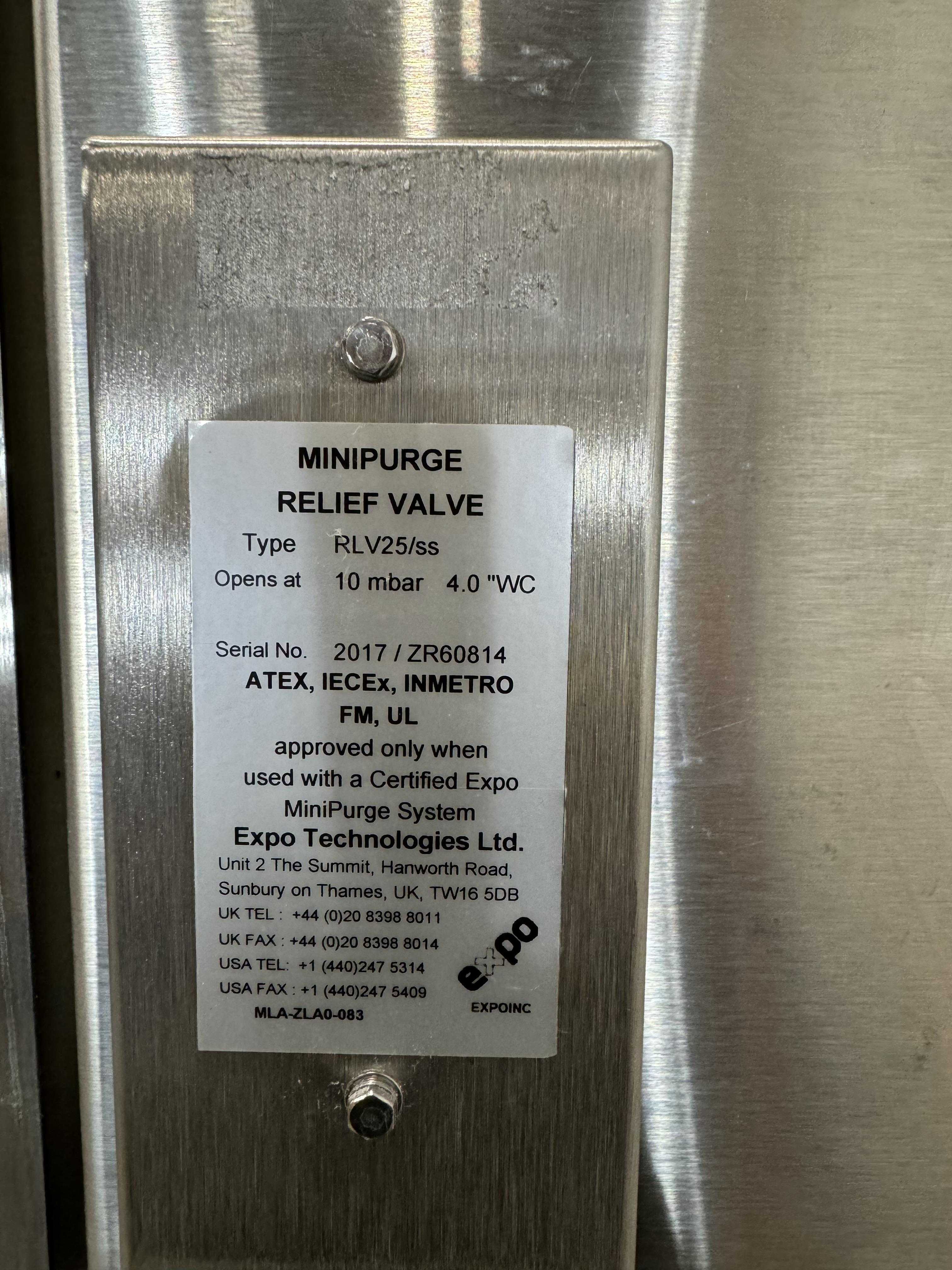 Tech Engineering SSPLS-30-006 Solvent Dispense System, 30 Gal, 316 SS