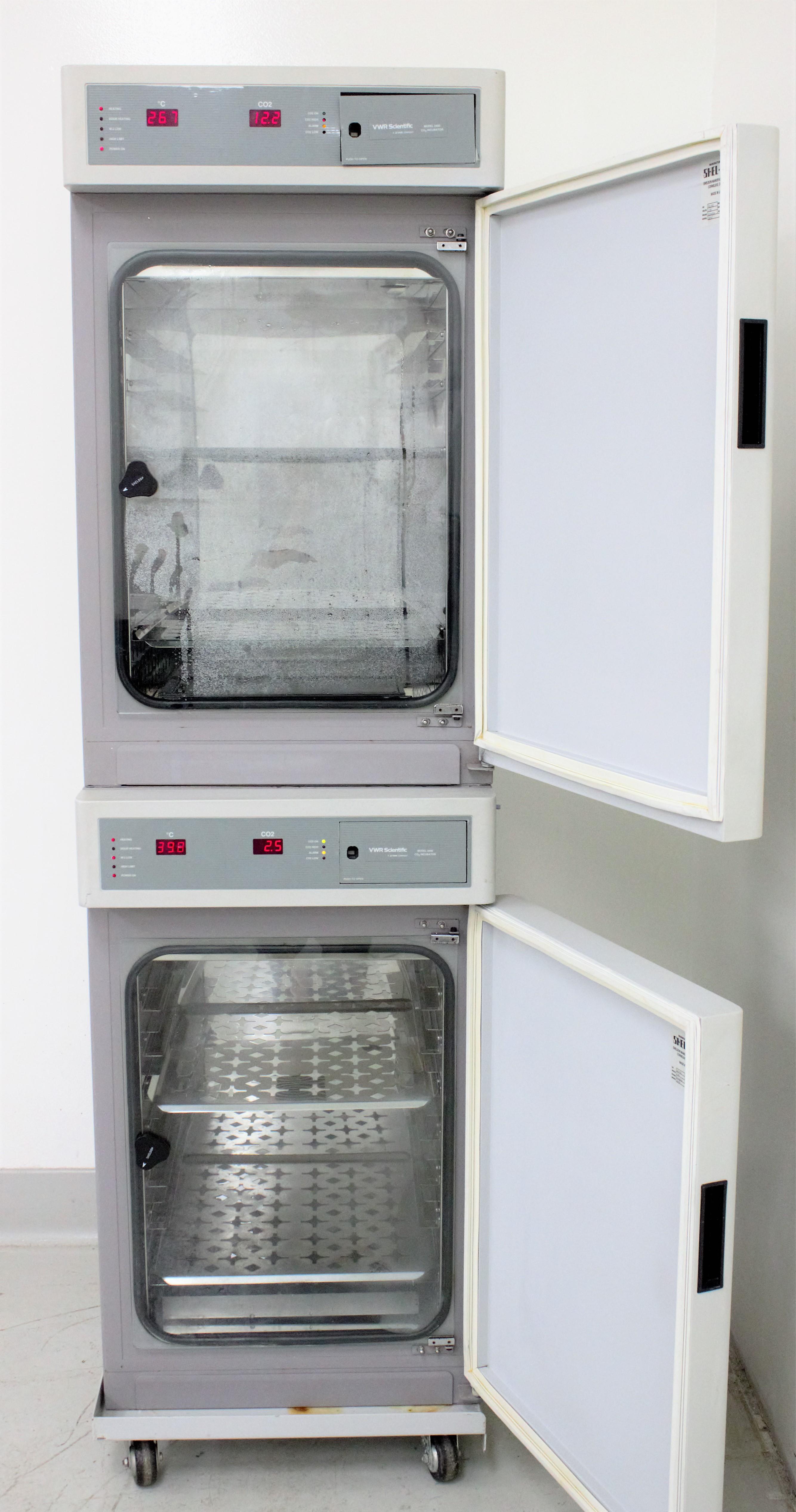 VWR 2450 CO2 Incubator Dual Stack Water Jacket 81cm 120V CO2 Digital Controls