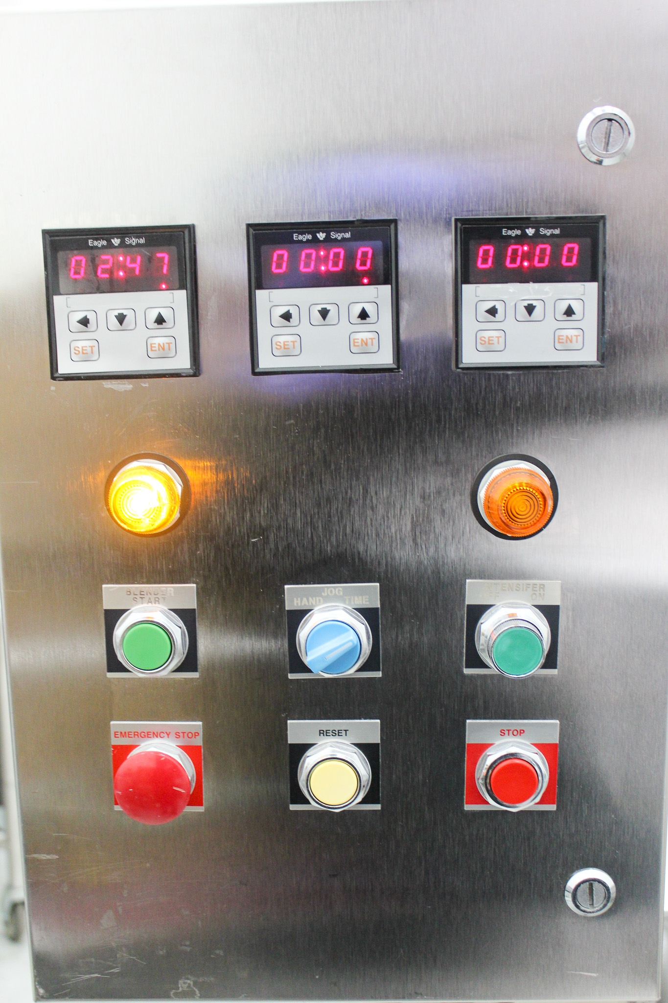 Patterson Kelley Twin Shell Dry Blender 1 Cu Ft 60 lb V-Shaped Efficient Mixing