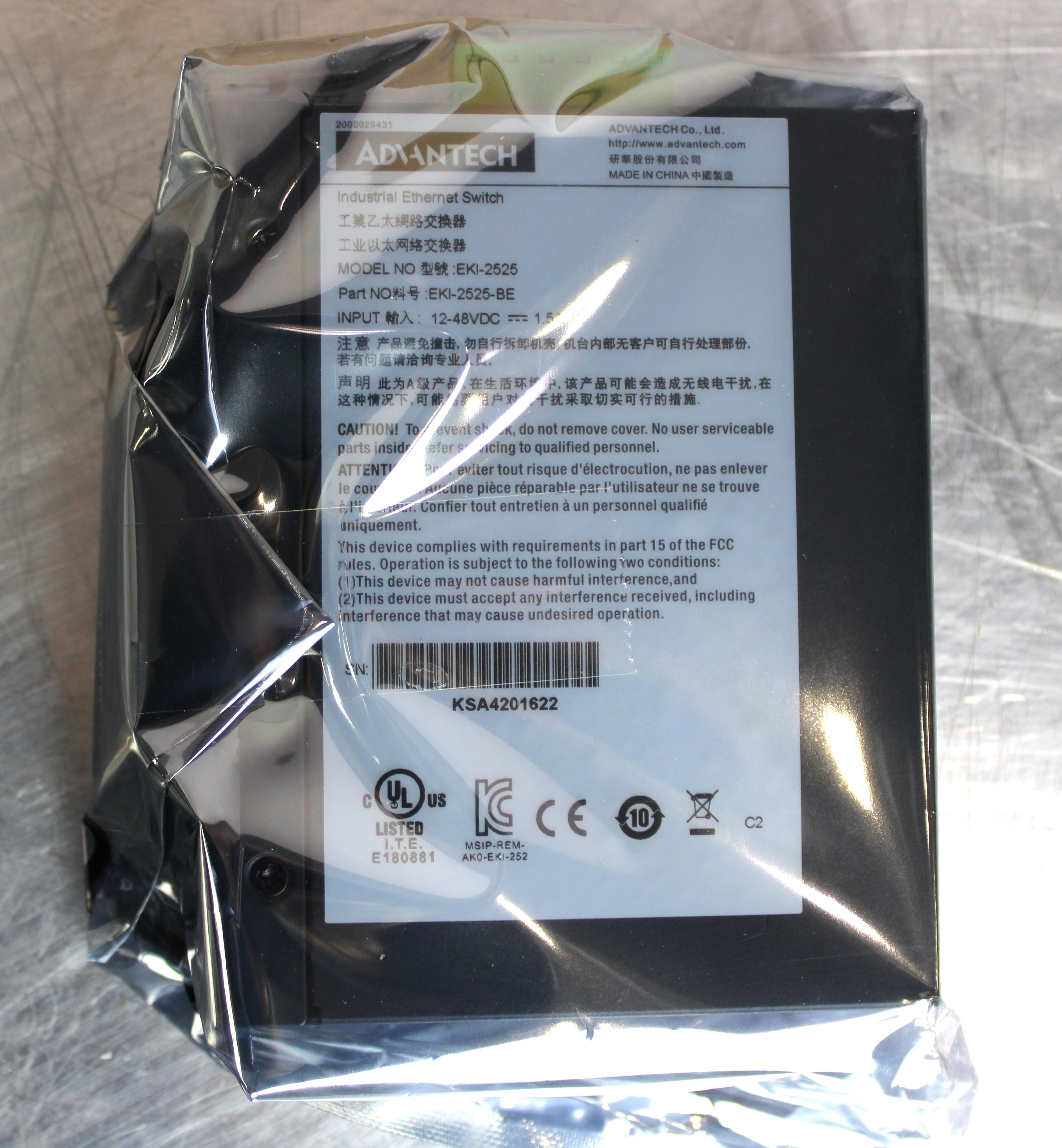 Thermo EKI-2525 Ethernet Switch 5 Port Unmanaged, -10 to 60C Range